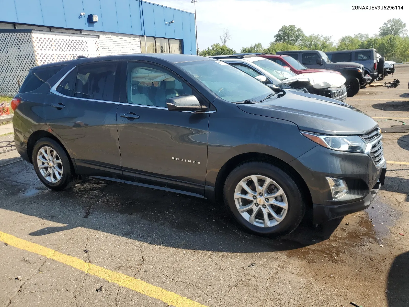 2018 Chevrolet Equinox Lt VIN: 2GNAXJEV9J6296114 Lot: 68913784