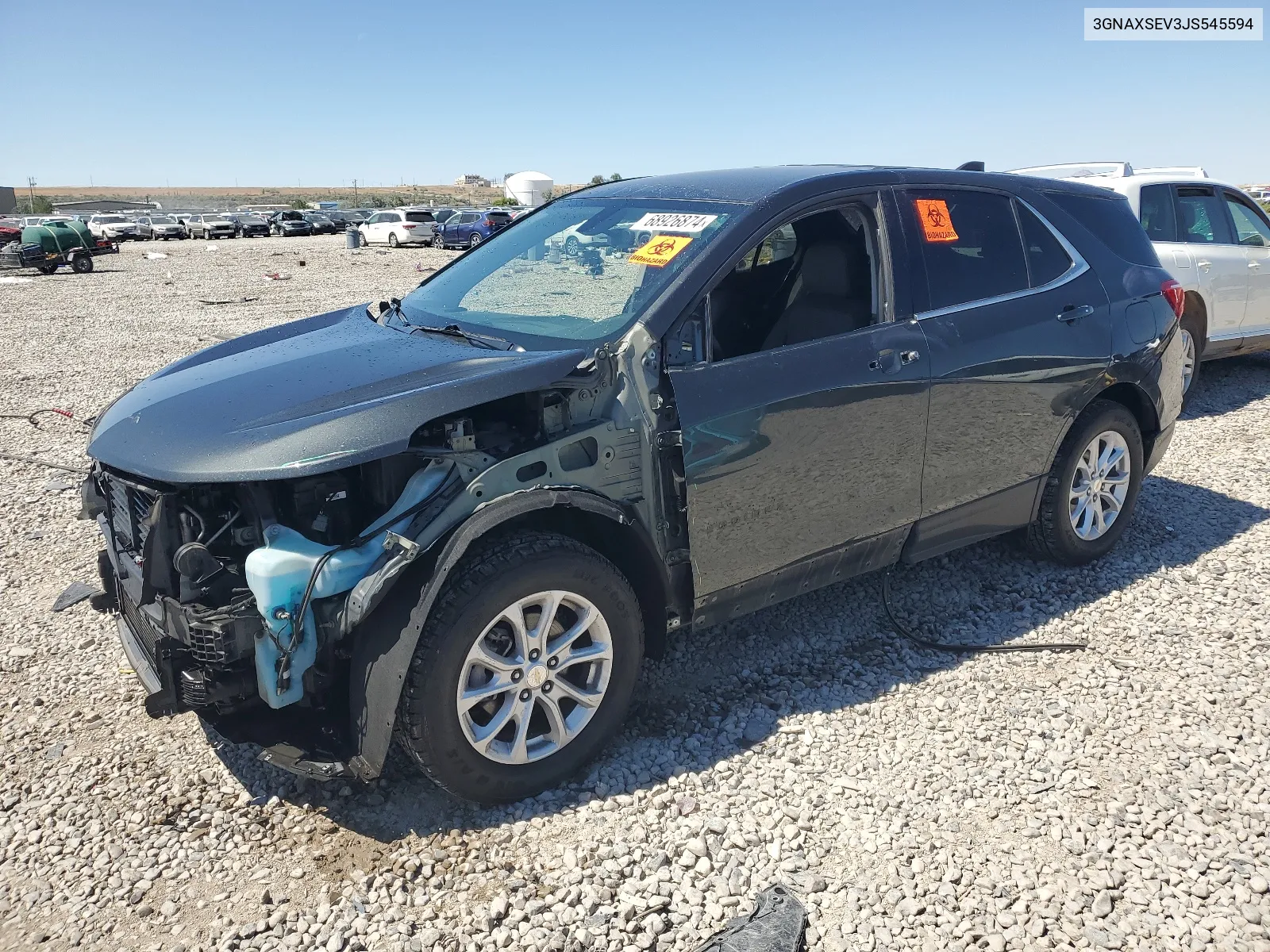 3GNAXSEV3JS545594 2018 Chevrolet Equinox Lt