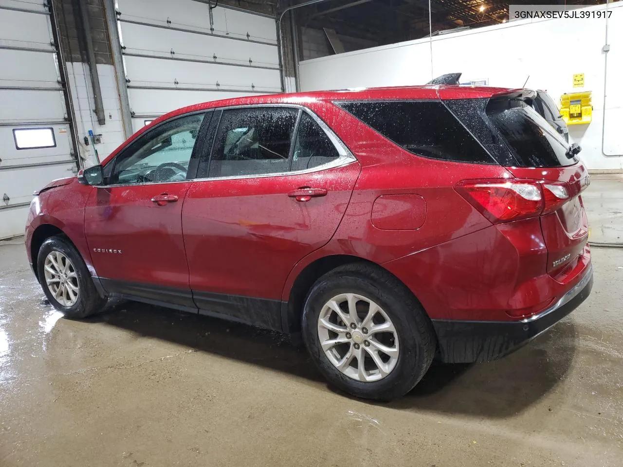 2018 Chevrolet Equinox Lt VIN: 3GNAXSEV5JL391917 Lot: 68955884