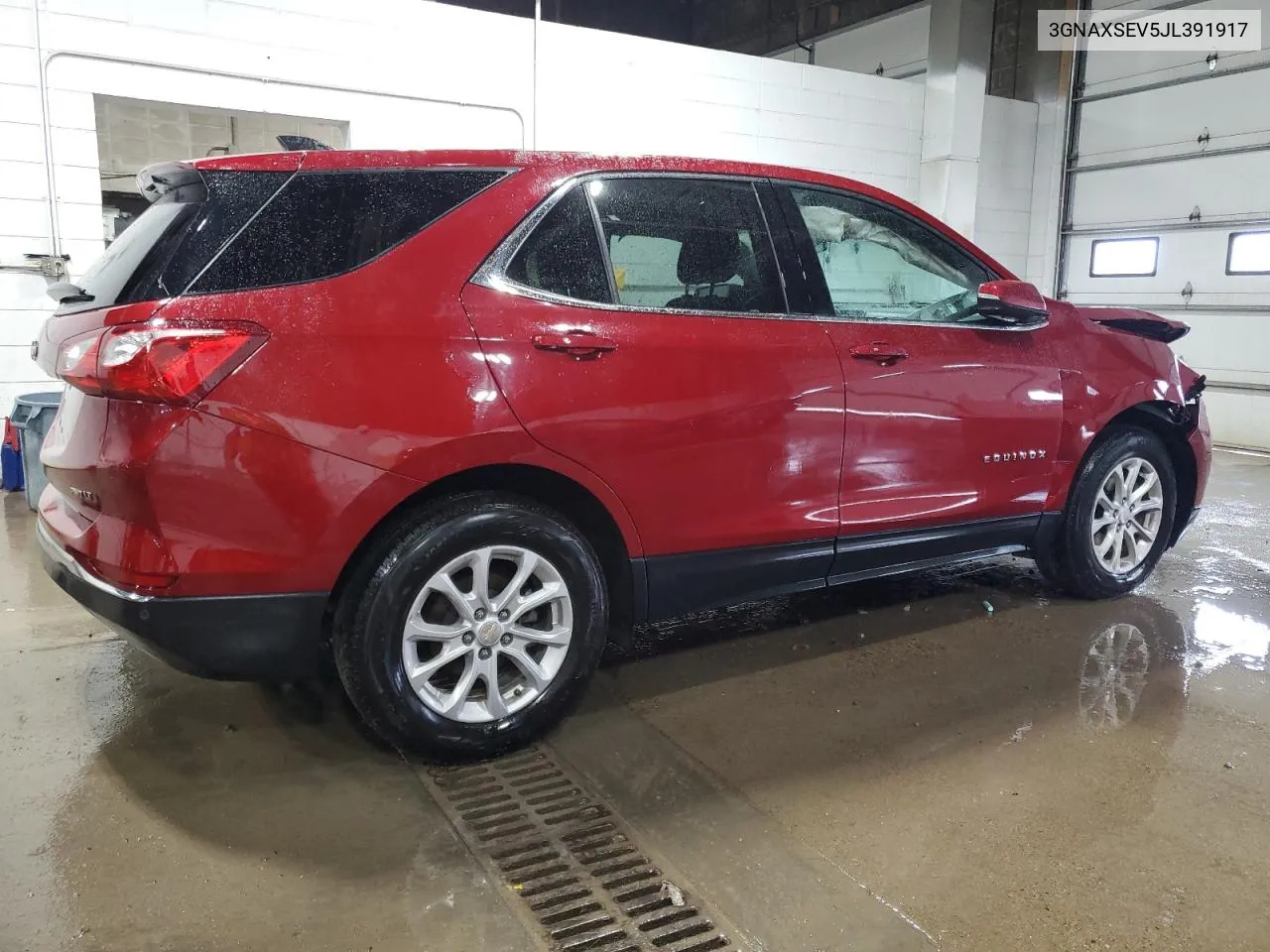 2018 Chevrolet Equinox Lt VIN: 3GNAXSEV5JL391917 Lot: 68955884