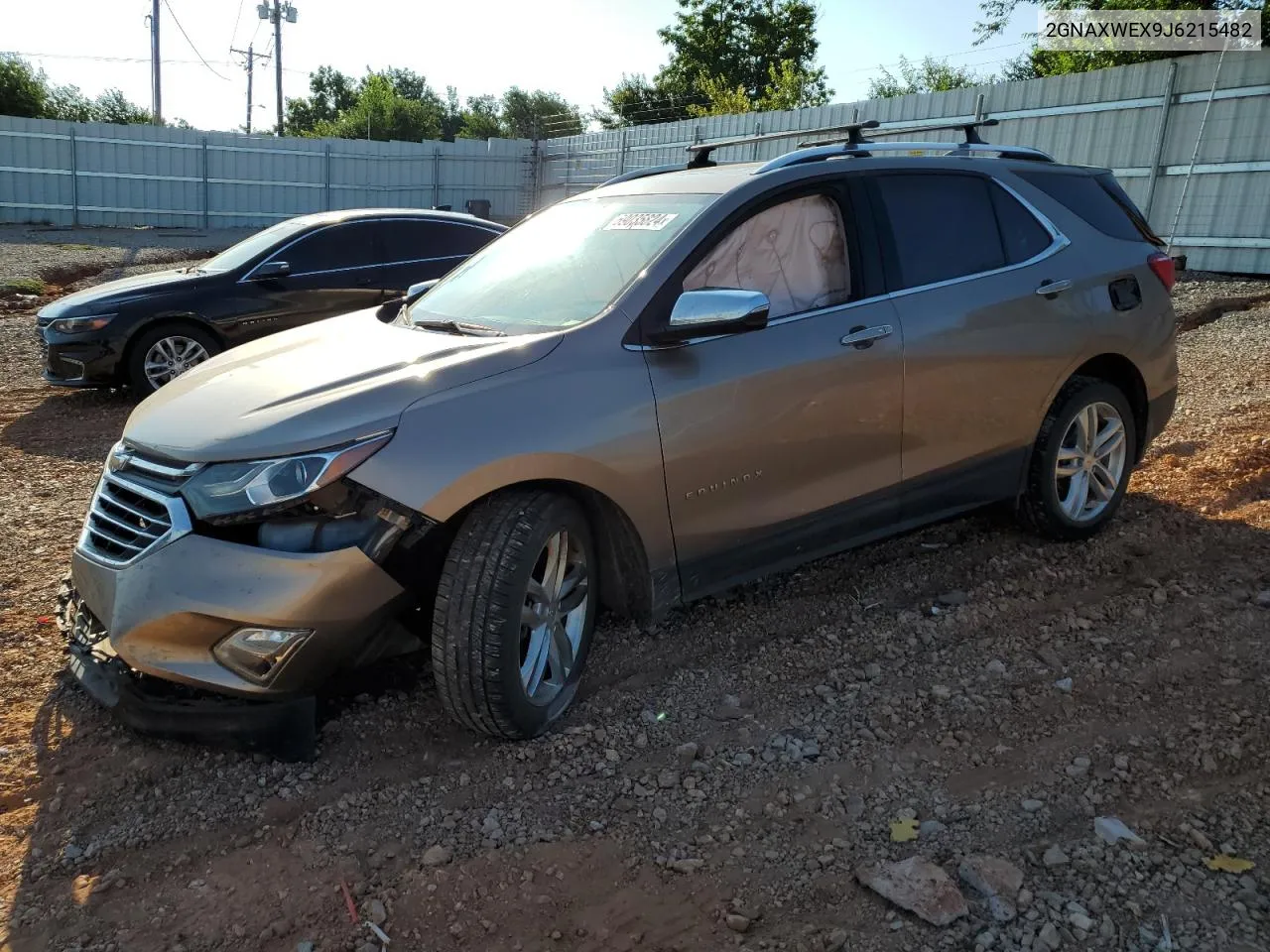 2018 Chevrolet Equinox Premier VIN: 2GNAXWEX9J6215482 Lot: 69035824