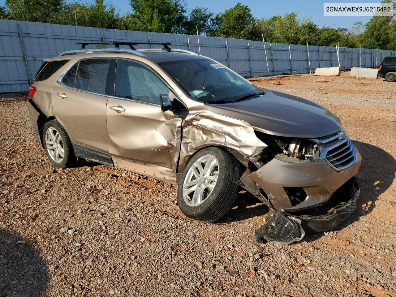 2018 Chevrolet Equinox Premier VIN: 2GNAXWEX9J6215482 Lot: 69035824