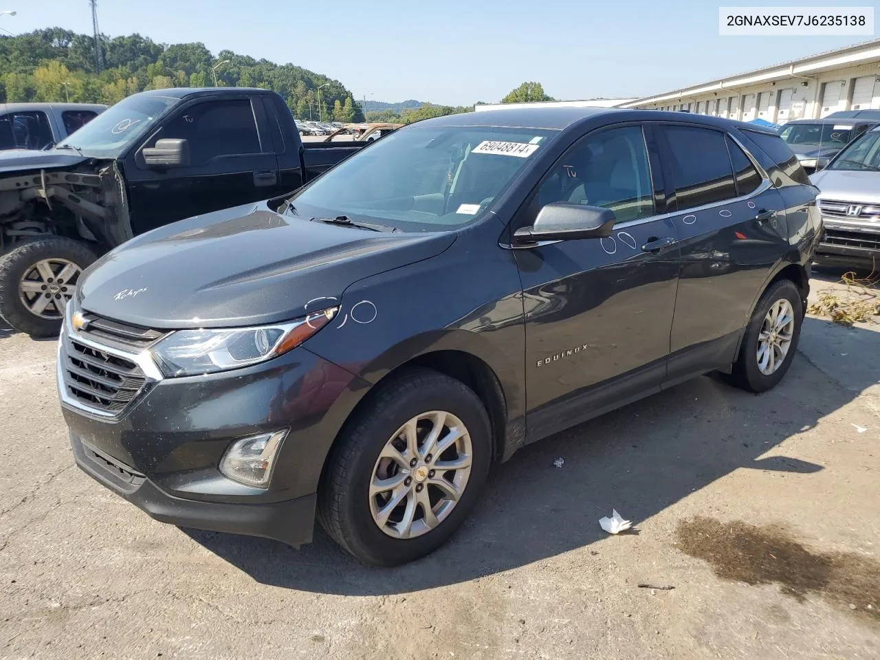 2018 Chevrolet Equinox Lt VIN: 2GNAXSEV7J6235138 Lot: 69048814