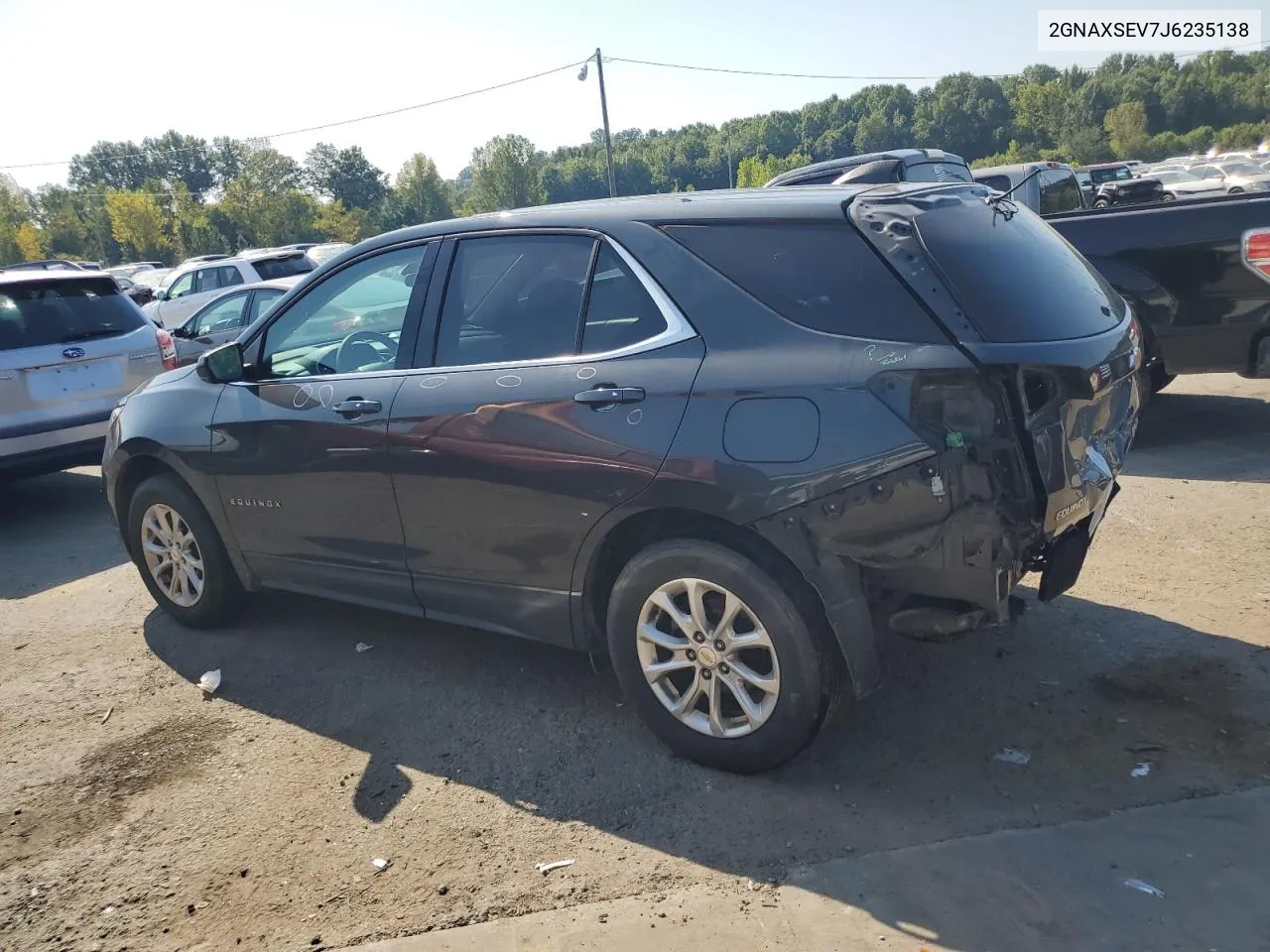 2018 Chevrolet Equinox Lt VIN: 2GNAXSEV7J6235138 Lot: 69048814