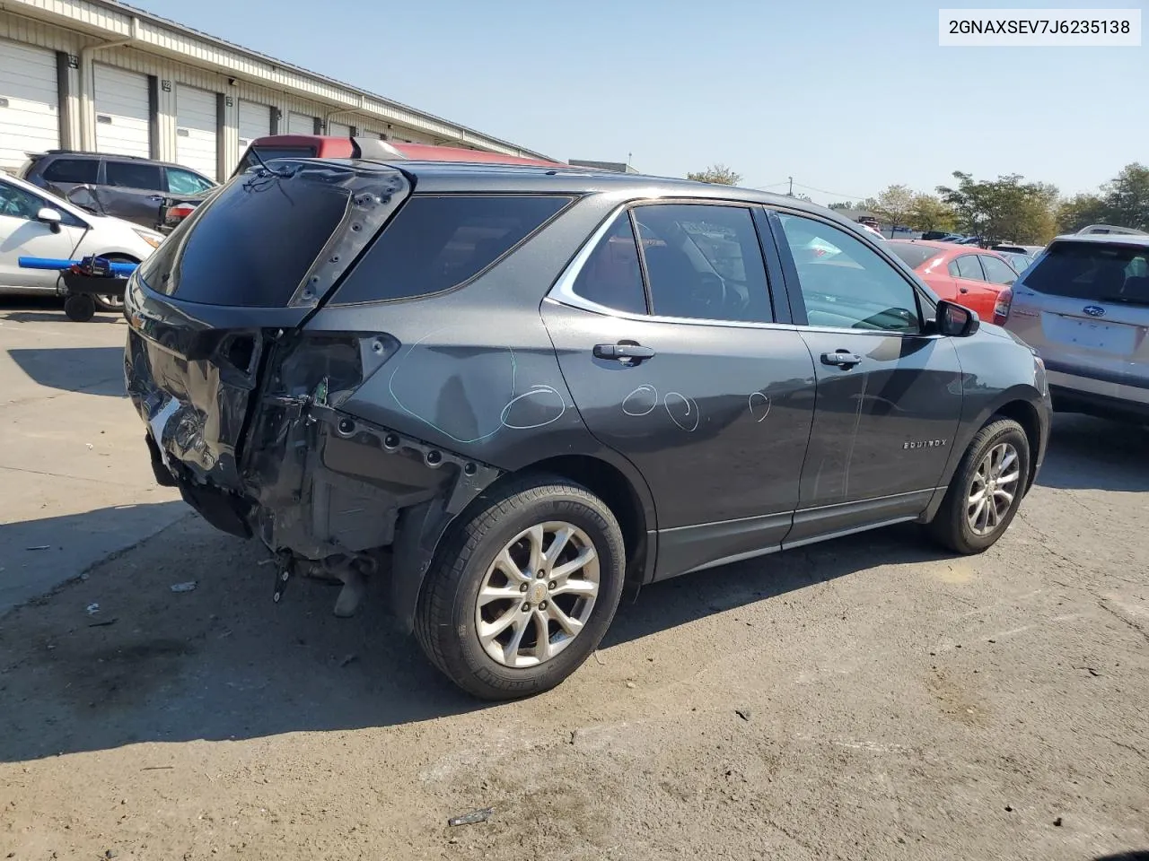 2018 Chevrolet Equinox Lt VIN: 2GNAXSEV7J6235138 Lot: 69048814