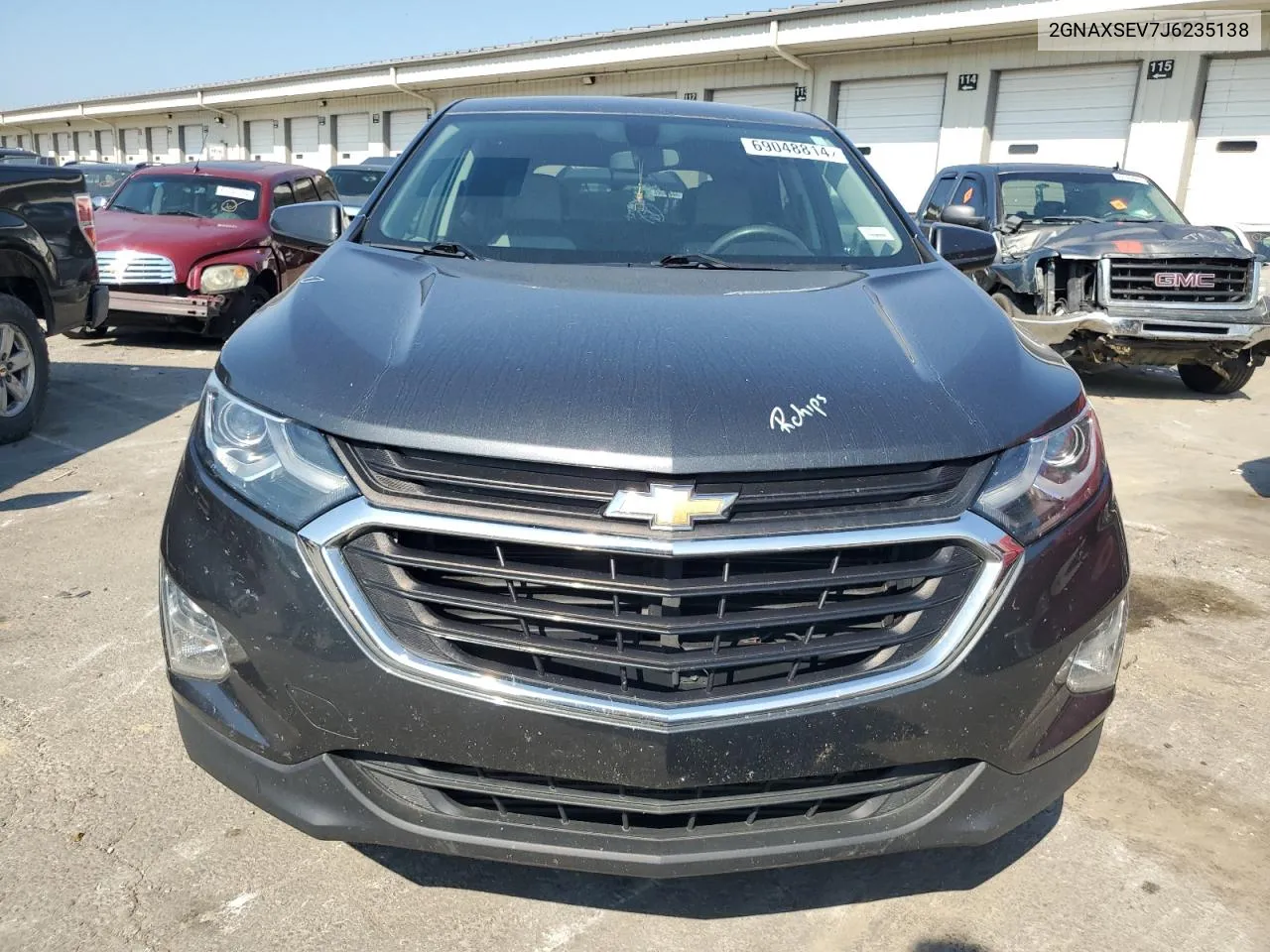 2018 Chevrolet Equinox Lt VIN: 2GNAXSEV7J6235138 Lot: 69048814