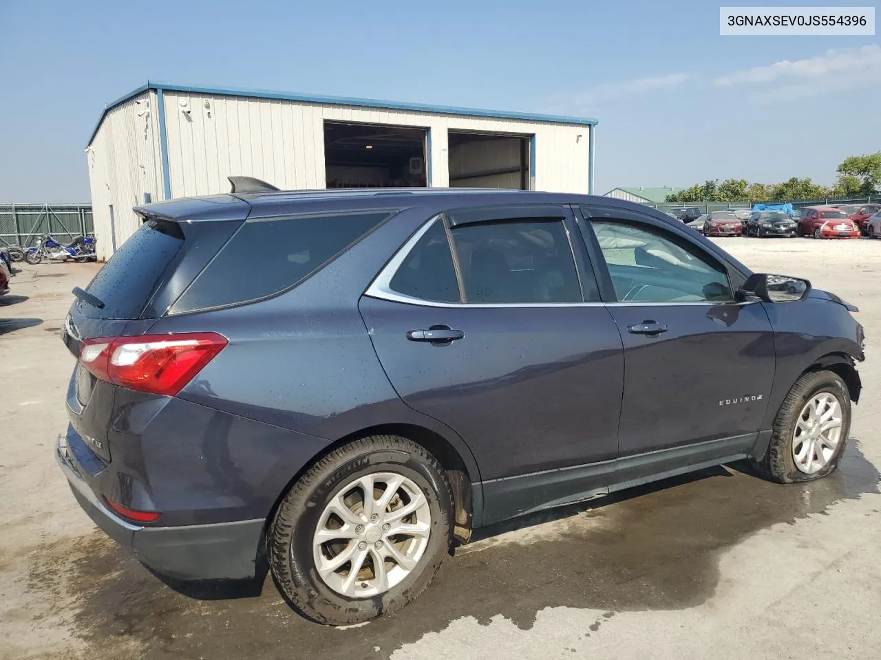 2018 Chevrolet Equinox Lt VIN: 3GNAXSEV0JS554396 Lot: 69075224