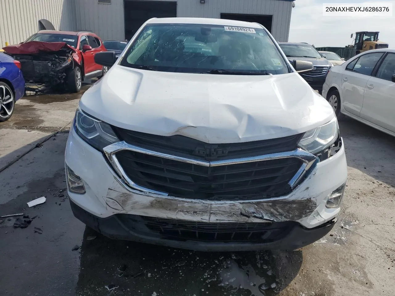 2018 Chevrolet Equinox Ls VIN: 2GNAXHEVXJ6286376 Lot: 69104924