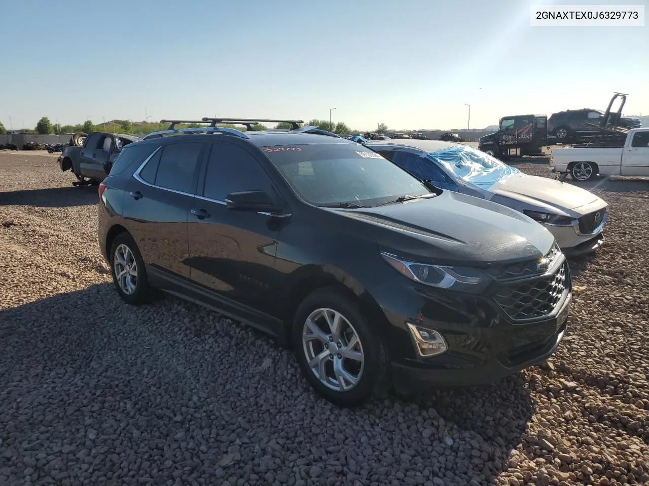 2018 Chevrolet Equinox Lt VIN: 2GNAXTEX0J6329773 Lot: 69130594