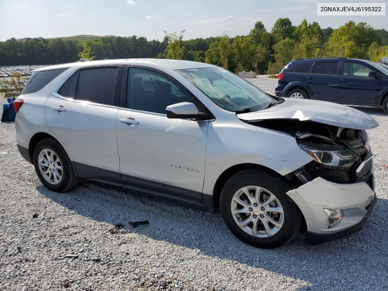 2GNAXJEV4J6195322 2018 Chevrolet Equinox Lt