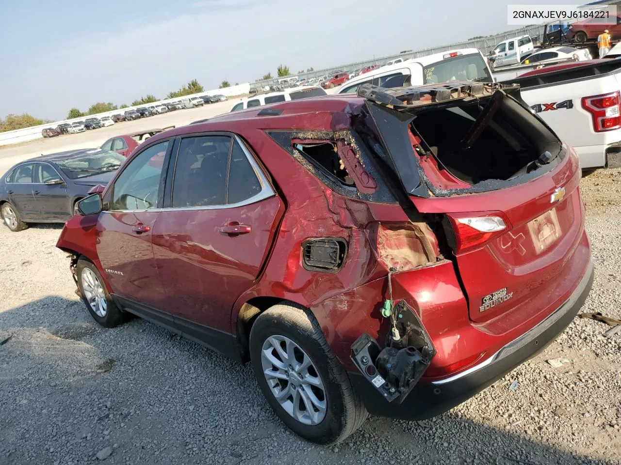 2018 Chevrolet Equinox Lt VIN: 2GNAXJEV9J6184221 Lot: 69224944