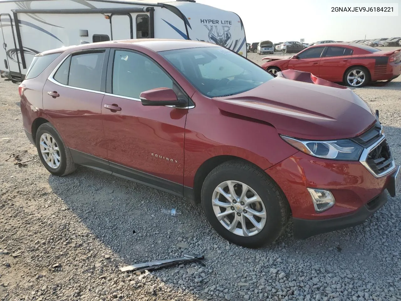 2018 Chevrolet Equinox Lt VIN: 2GNAXJEV9J6184221 Lot: 69224944