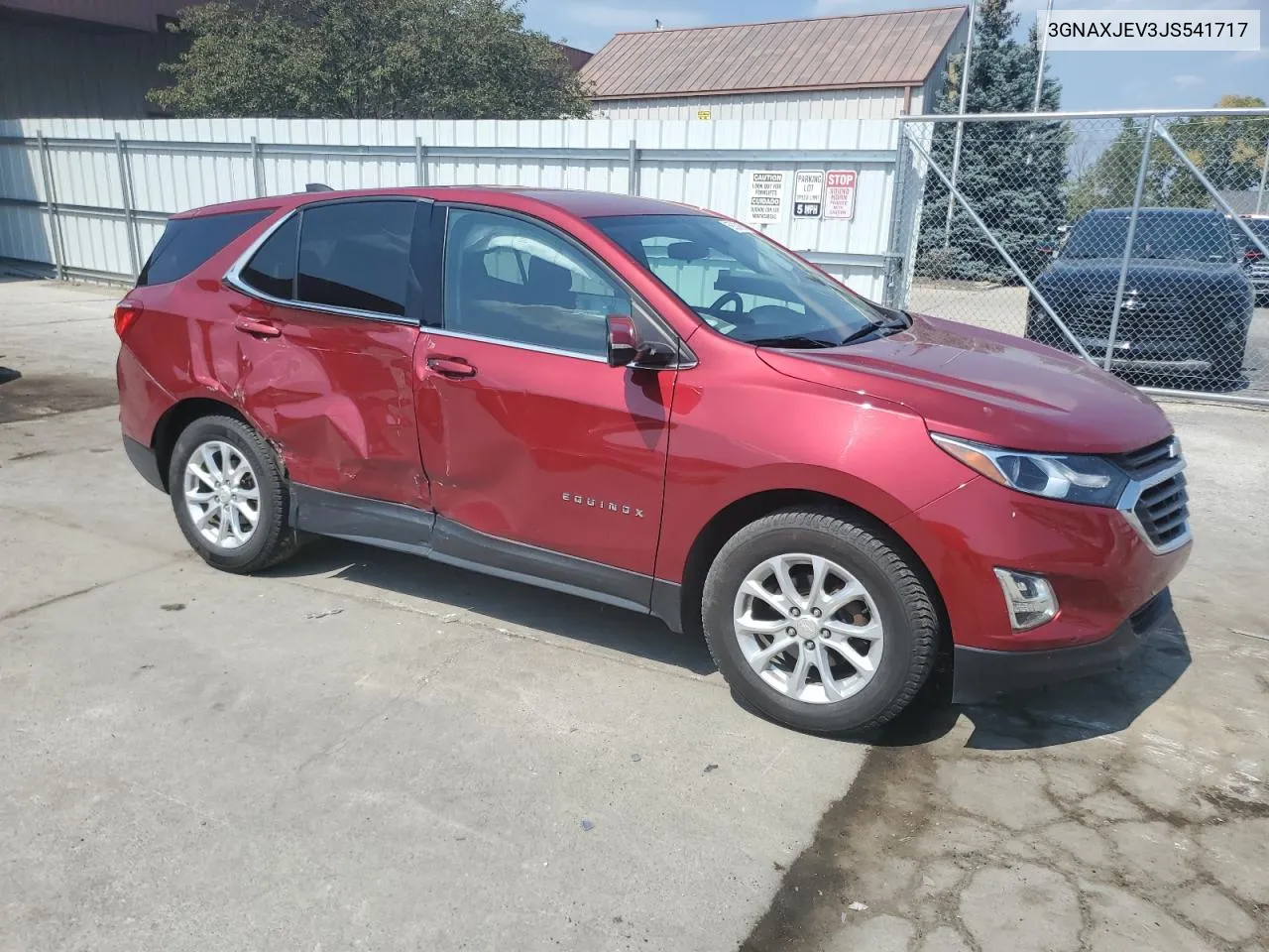 3GNAXJEV3JS541717 2018 Chevrolet Equinox Lt