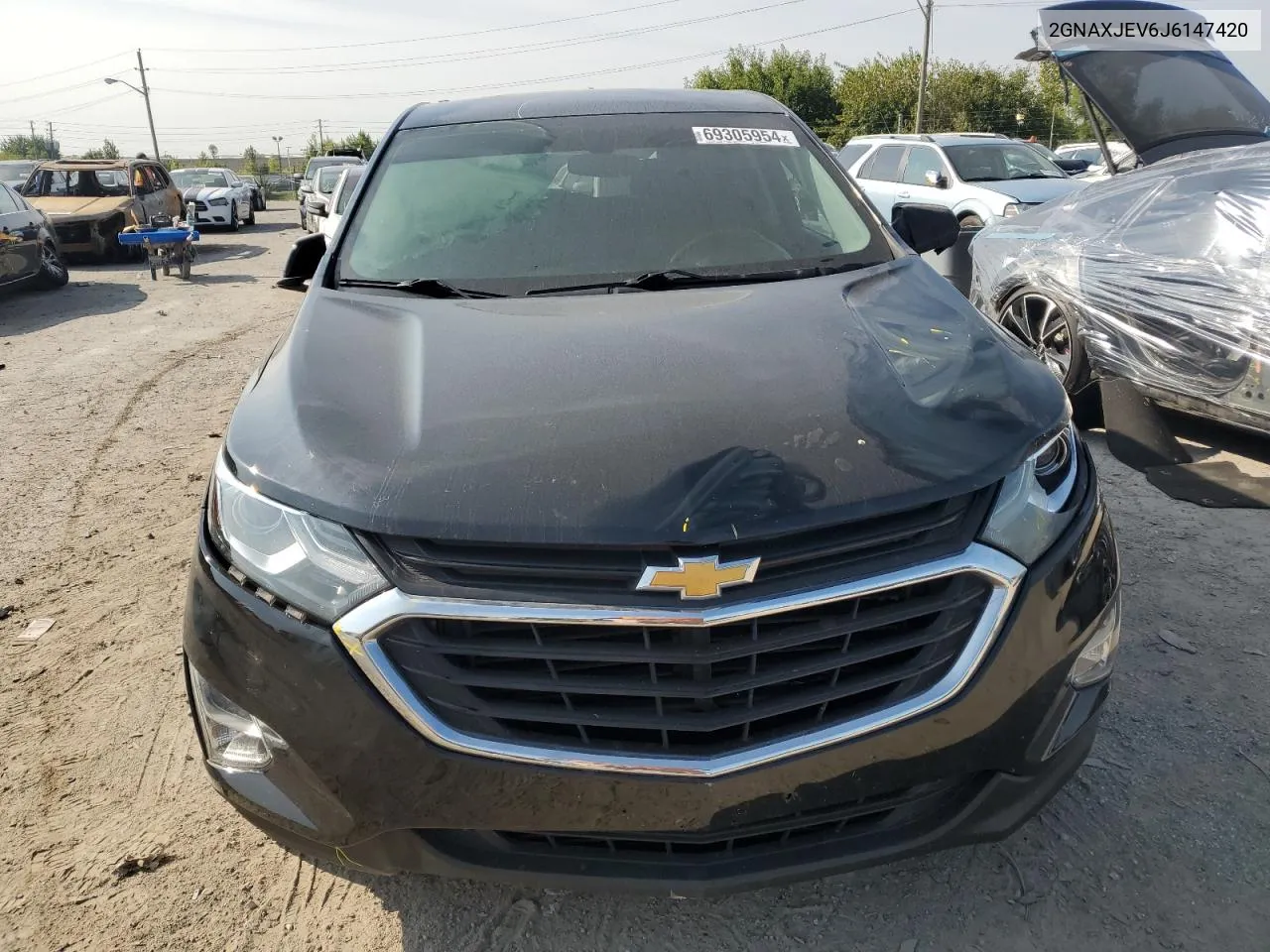 2GNAXJEV6J6147420 2018 Chevrolet Equinox Lt