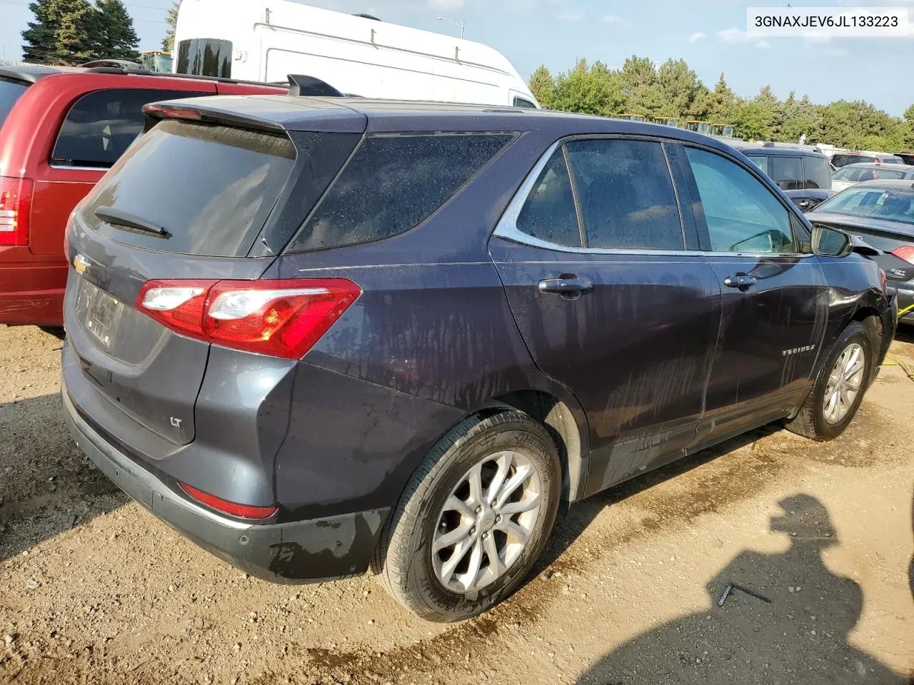 2018 Chevrolet Equinox Lt VIN: 3GNAXJEV6JL133223 Lot: 69323204