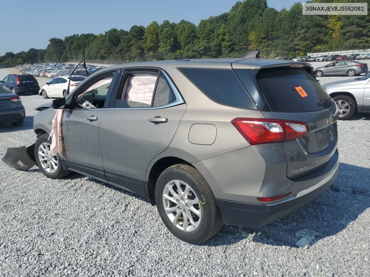 2018 Chevrolet Equinox Lt VIN: 3GNAXJEV8JS552082 Lot: 69462934