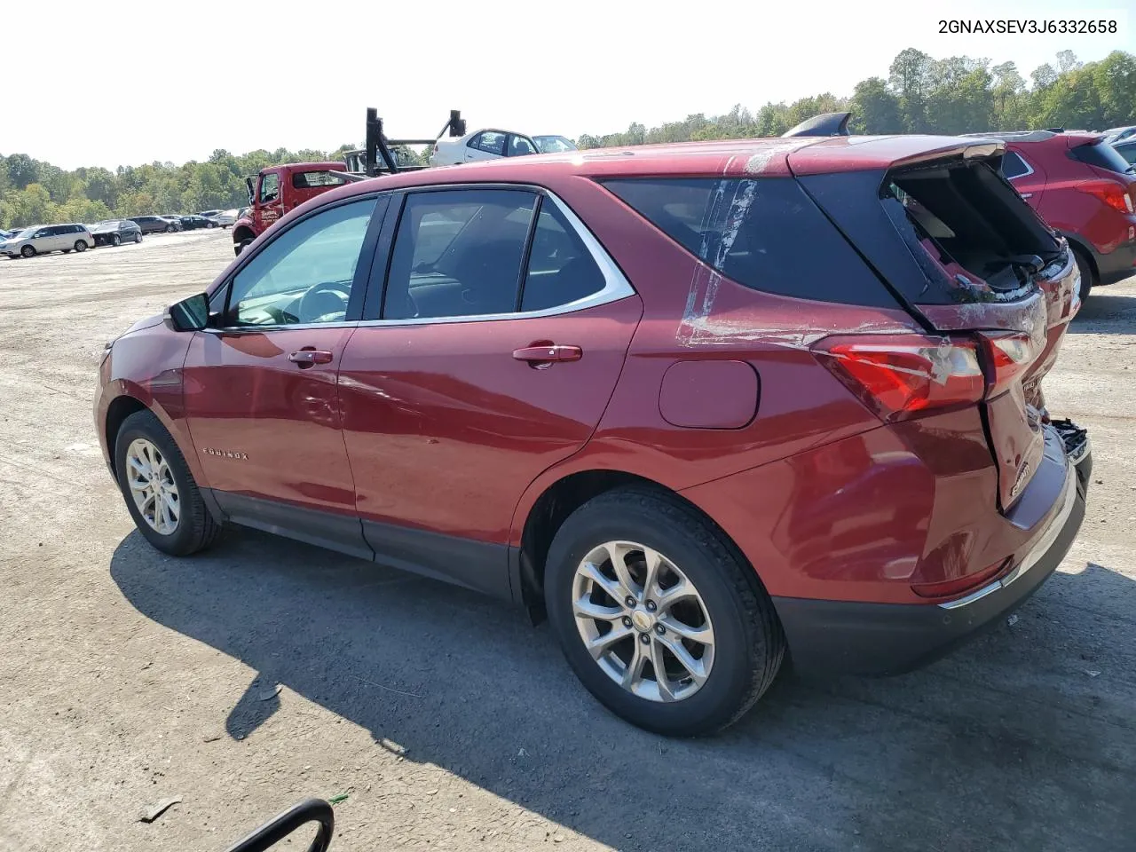 2018 Chevrolet Equinox Lt VIN: 2GNAXSEV3J6332658 Lot: 69463014