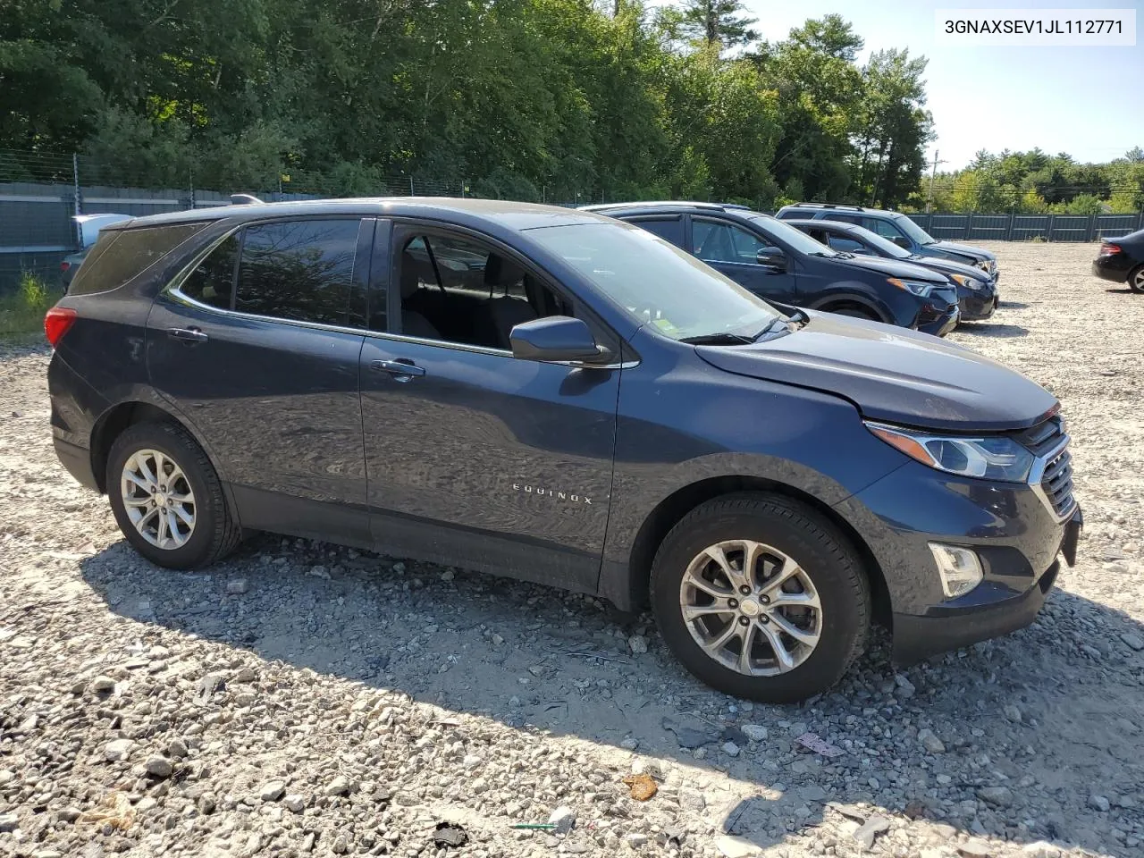 3GNAXSEV1JL112771 2018 Chevrolet Equinox Lt