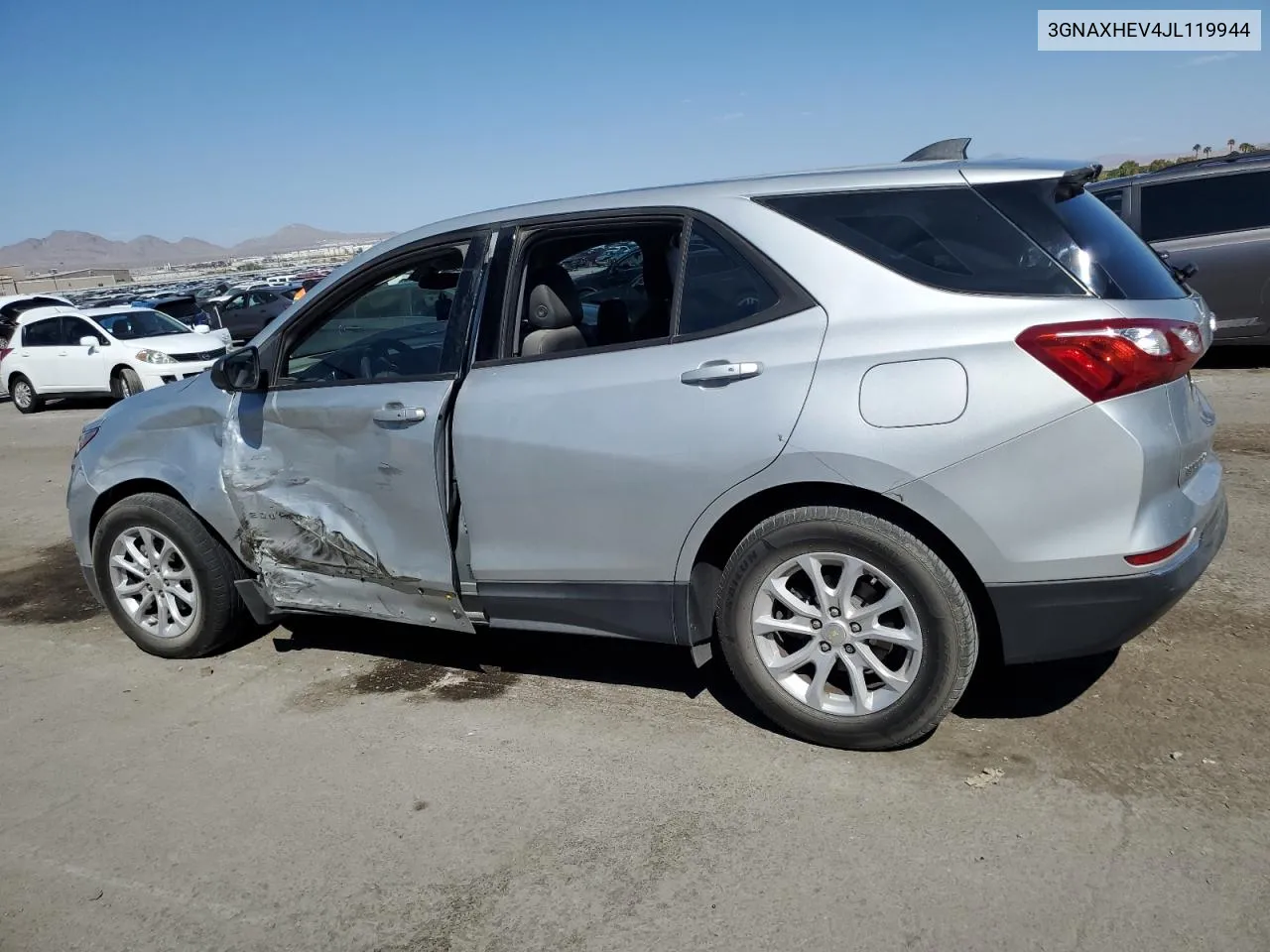 2018 Chevrolet Equinox Ls VIN: 3GNAXHEV4JL119944 Lot: 69516964