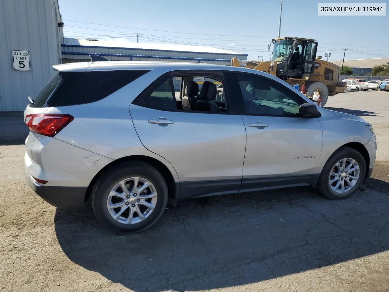 2018 Chevrolet Equinox Ls VIN: 3GNAXHEV4JL119944 Lot: 69516964