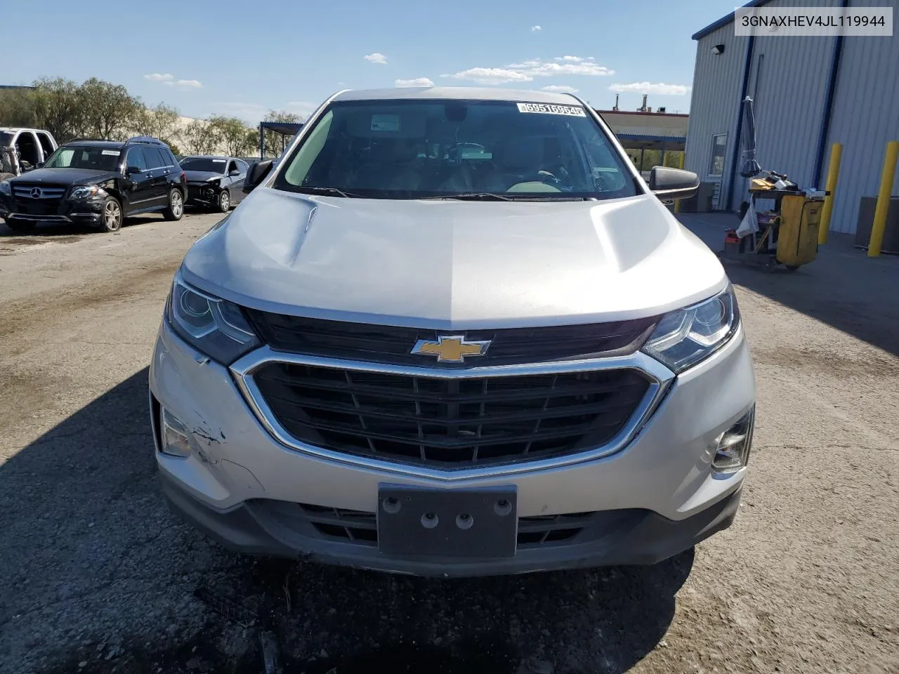 2018 Chevrolet Equinox Ls VIN: 3GNAXHEV4JL119944 Lot: 69516964