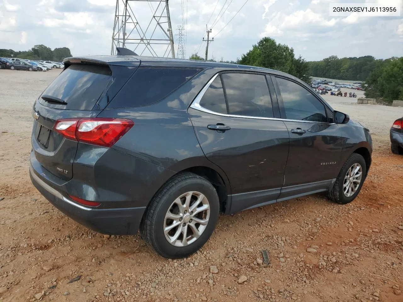 2018 Chevrolet Equinox Lt VIN: 2GNAXSEV1J6113956 Lot: 69574914