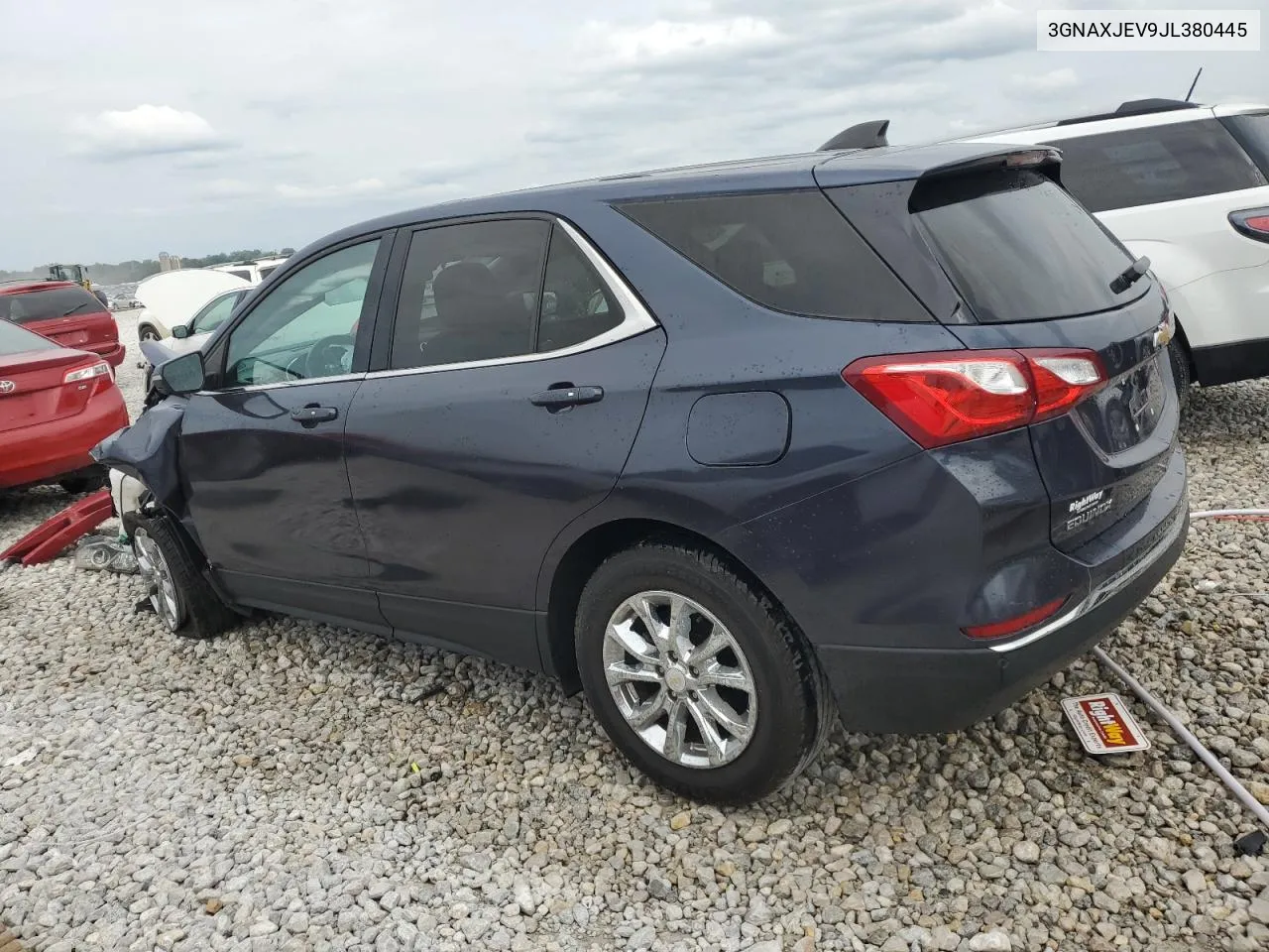 3GNAXJEV9JL380445 2018 Chevrolet Equinox Lt