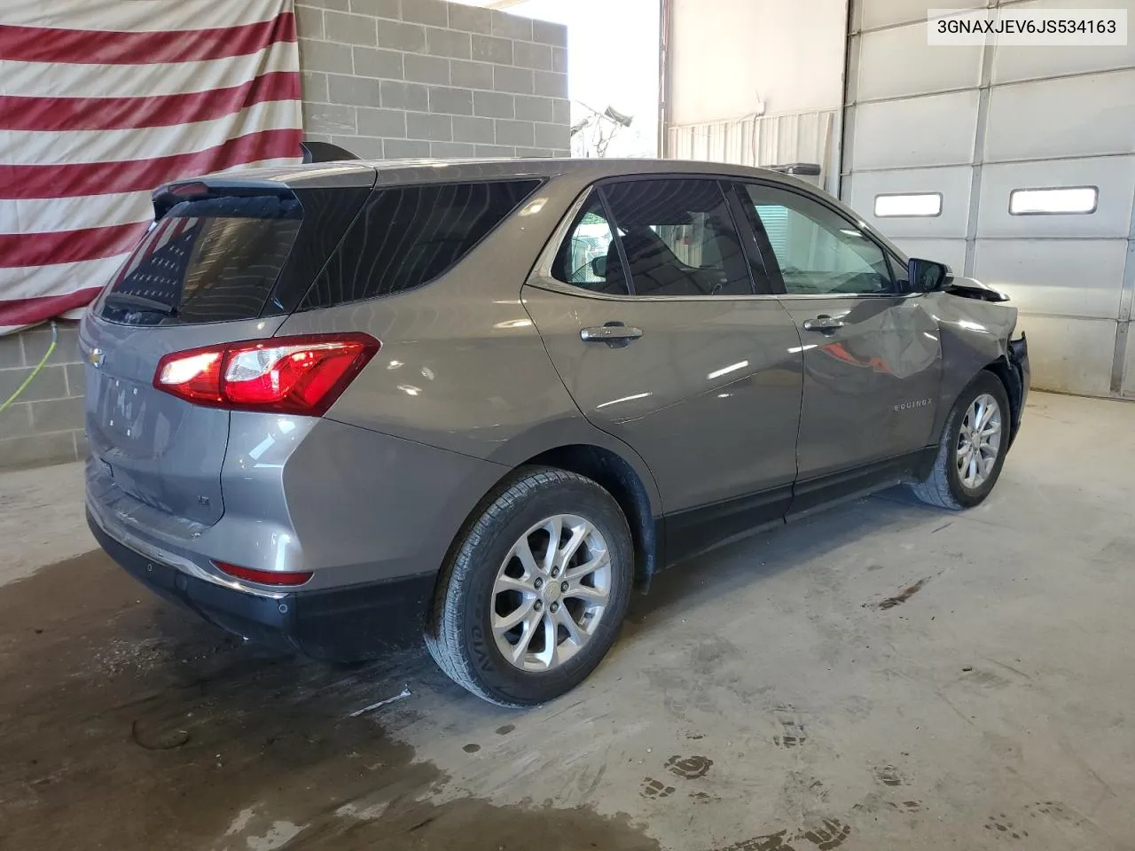 2018 Chevrolet Equinox Lt VIN: 3GNAXJEV6JS534163 Lot: 69655404