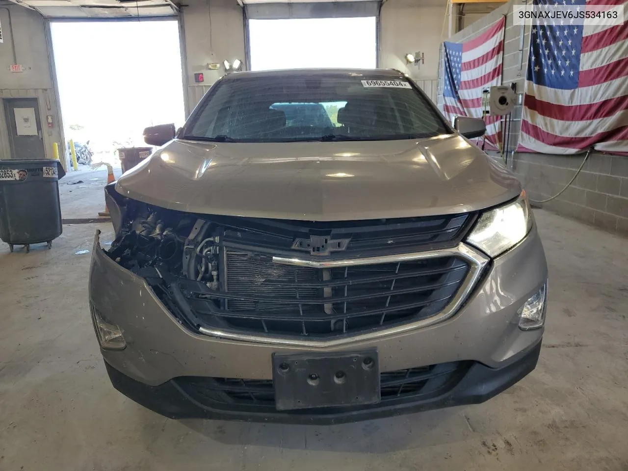 3GNAXJEV6JS534163 2018 Chevrolet Equinox Lt