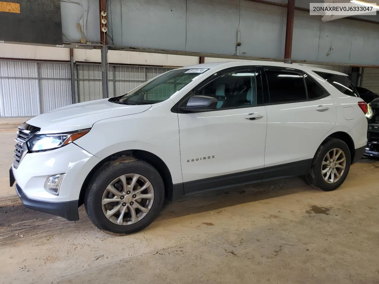 2018 Chevrolet Equinox Ls VIN: 2GNAXREV0J6333047 Lot: 69725774