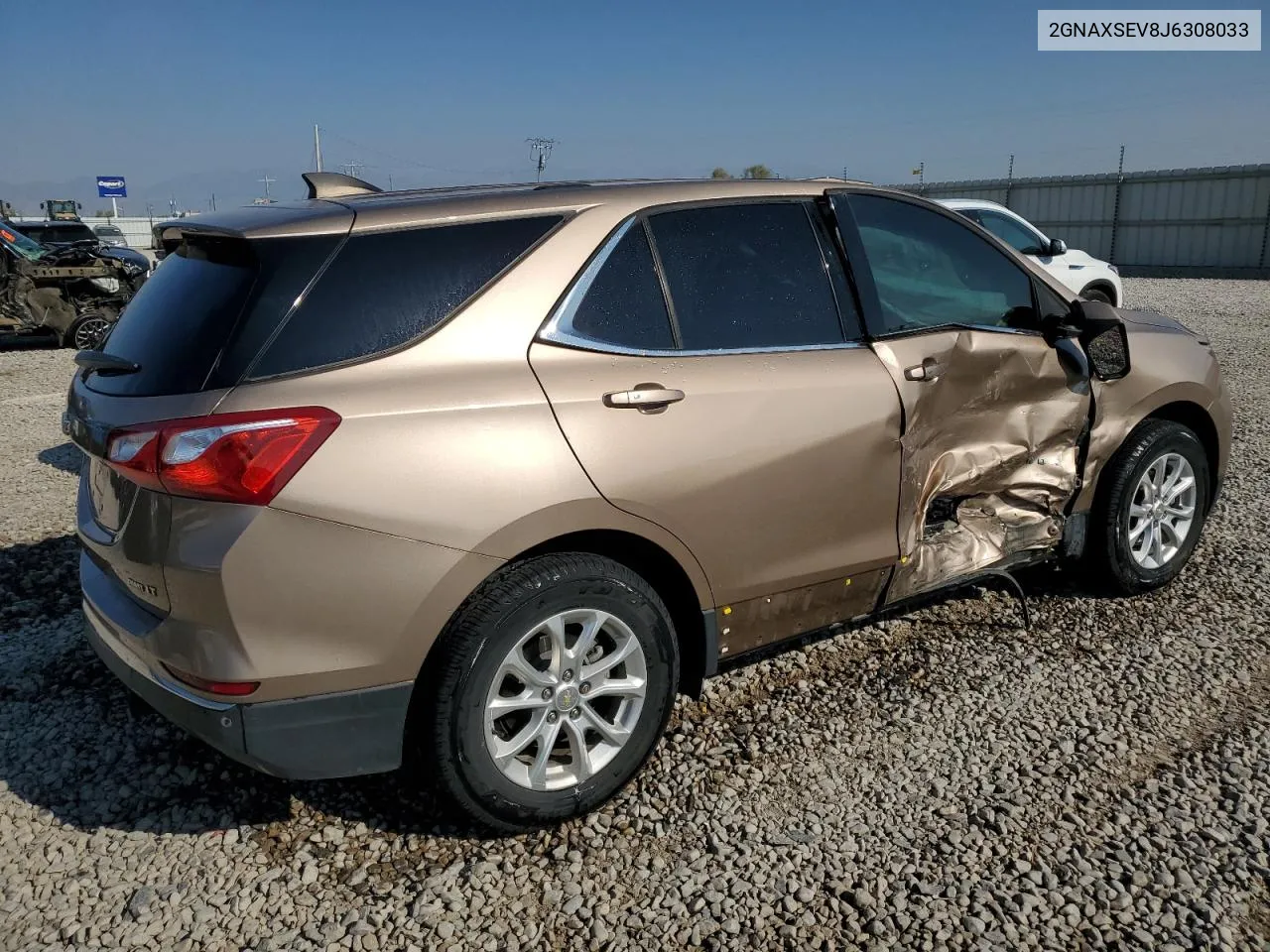 2018 Chevrolet Equinox Lt VIN: 2GNAXSEV8J6308033 Lot: 69777684