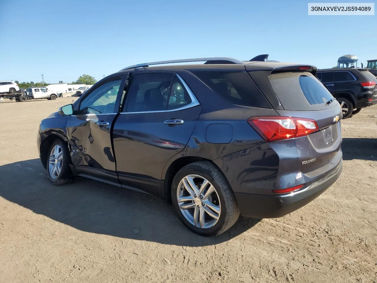 3GNAXVEV2JS594089 2018 Chevrolet Equinox Premier