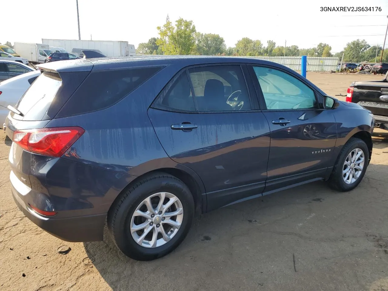 2018 Chevrolet Equinox Ls VIN: 3GNAXREV2JS634176 Lot: 69830734