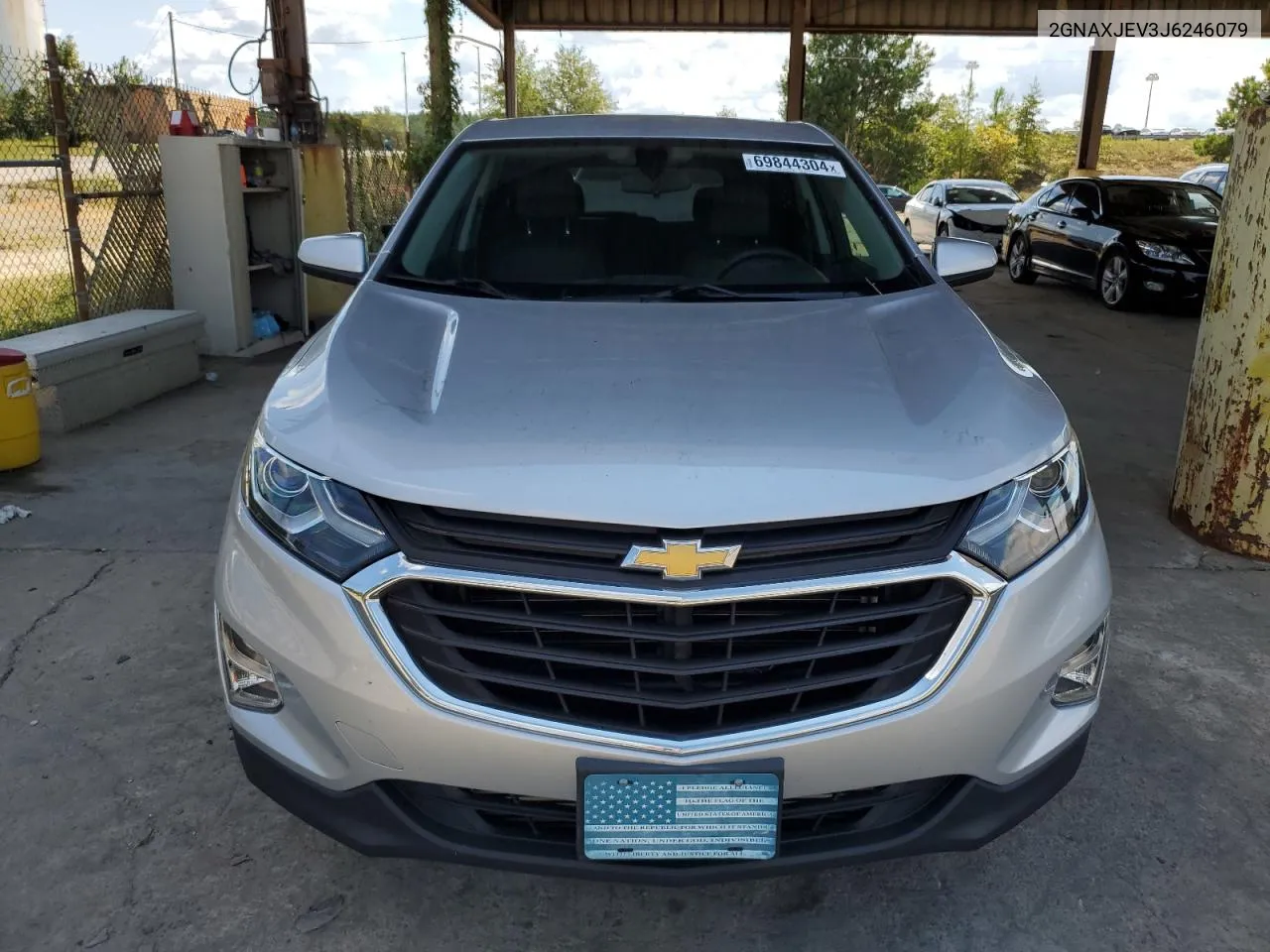 2018 Chevrolet Equinox Lt VIN: 2GNAXJEV3J6246079 Lot: 69844304