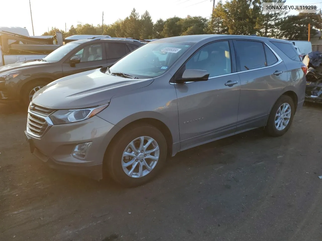 2018 Chevrolet Equinox Lt VIN: 3GNAXJEV0JL119298 Lot: 69899304