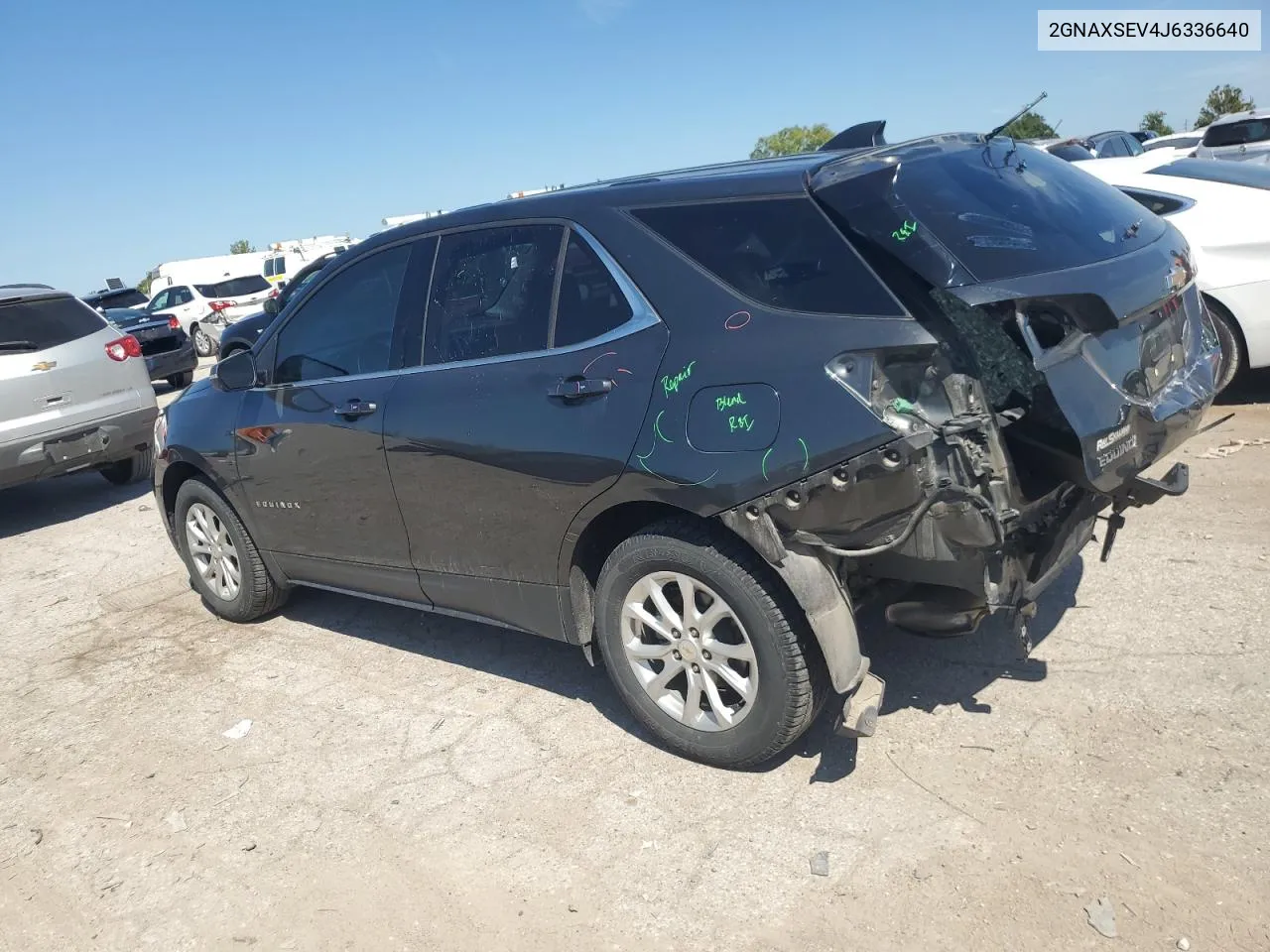 2018 Chevrolet Equinox Lt VIN: 2GNAXSEV4J6336640 Lot: 69993974