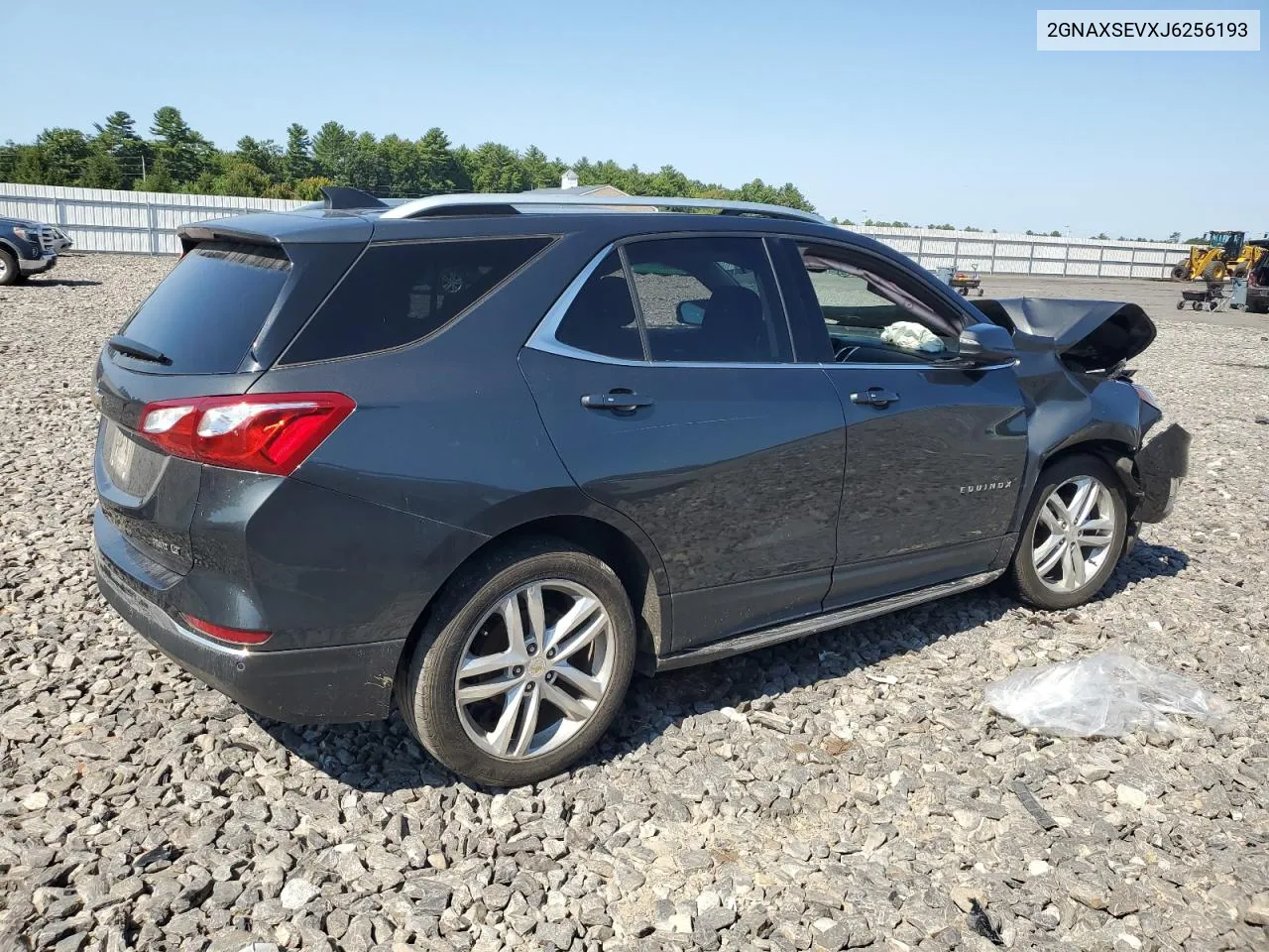 2018 Chevrolet Equinox Lt VIN: 2GNAXSEVXJ6256193 Lot: 69996284