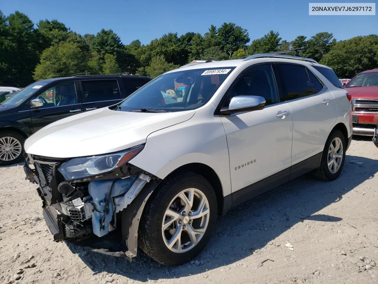 2018 Chevrolet Equinox Premier VIN: 2GNAXVEV7J6297172 Lot: 69997934