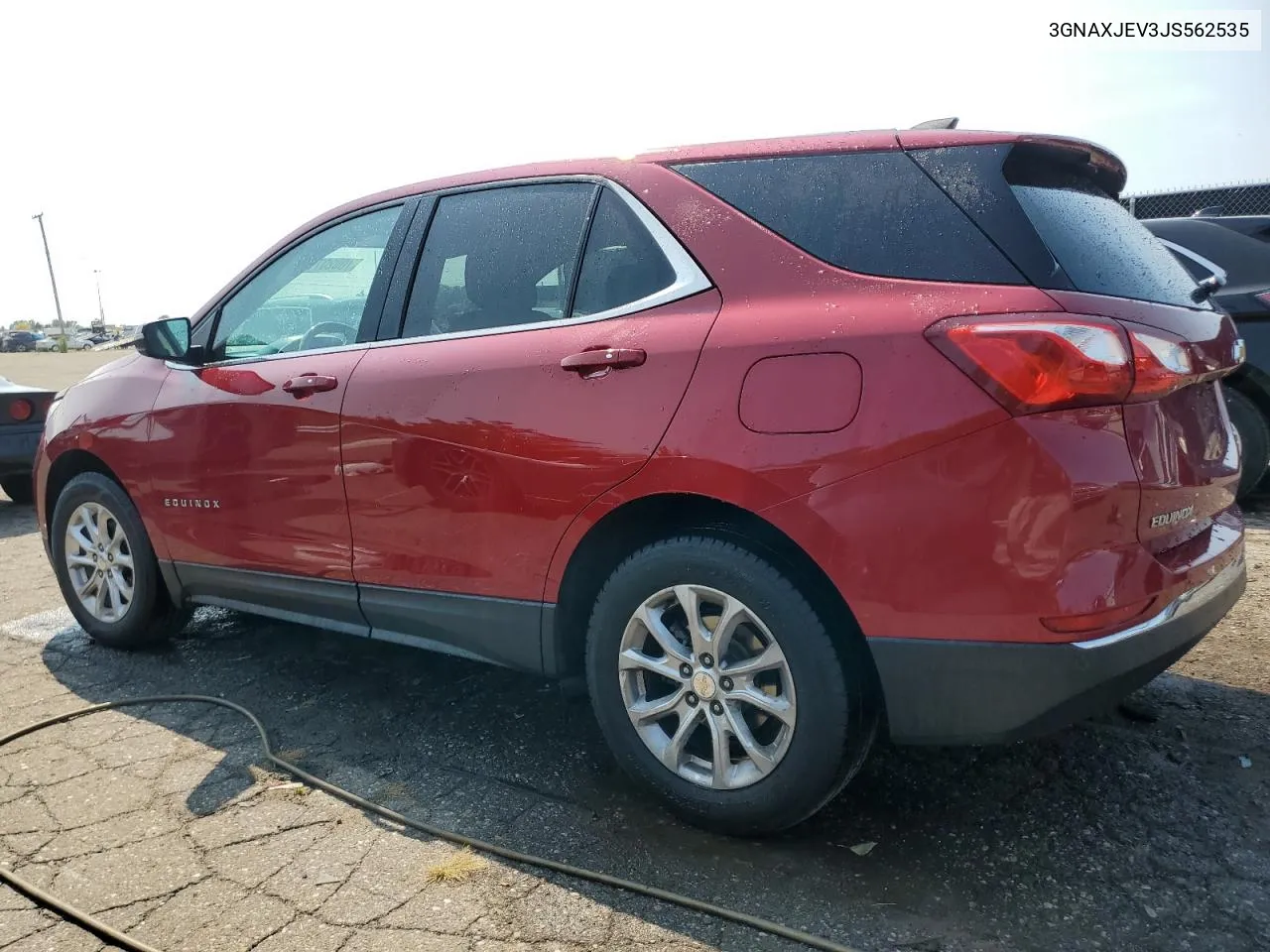 2018 Chevrolet Equinox Lt VIN: 3GNAXJEV3JS562535 Lot: 70020794