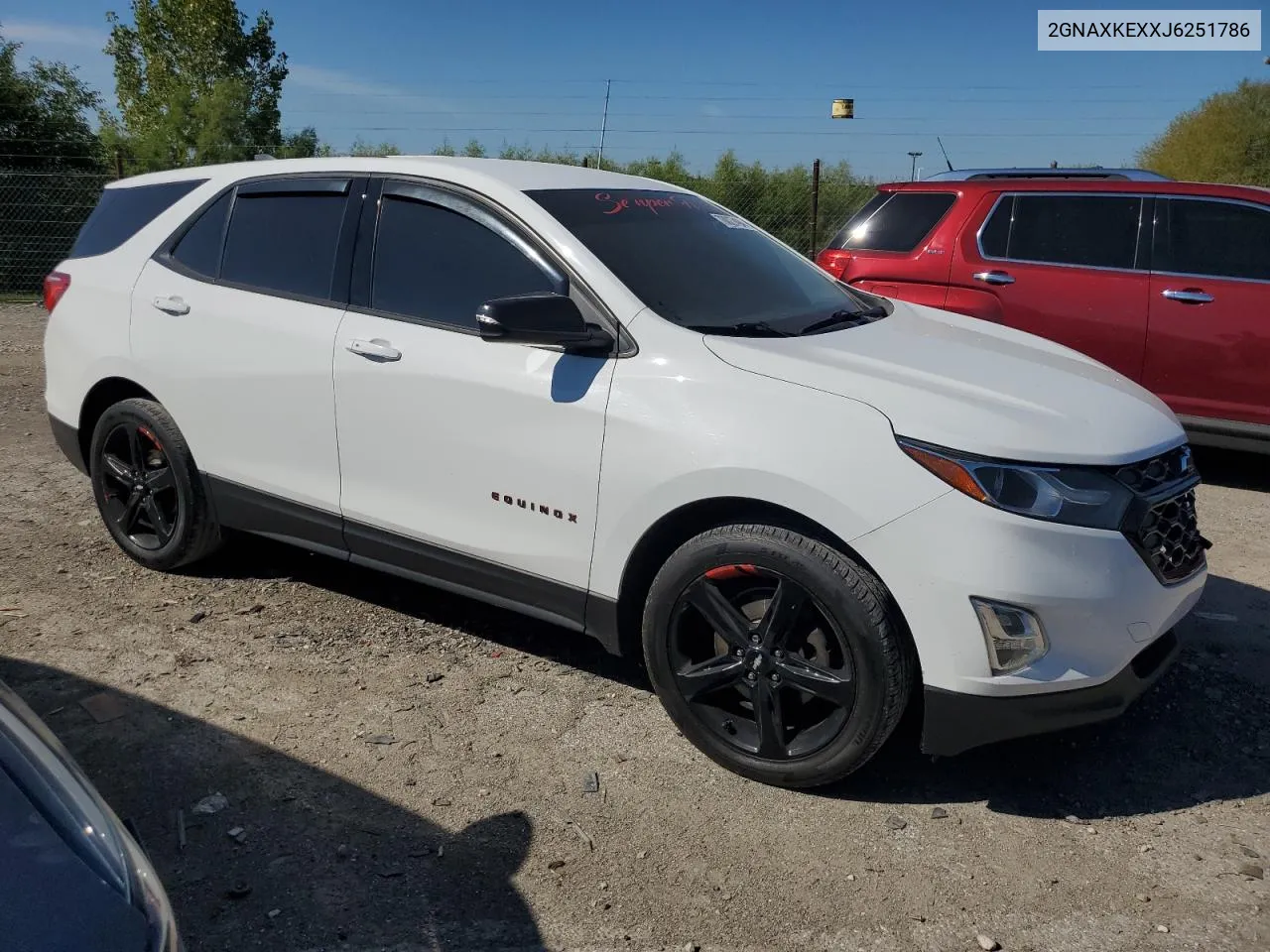 2018 Chevrolet Equinox Lt VIN: 2GNAXKEXXJ6251786 Lot: 70027494