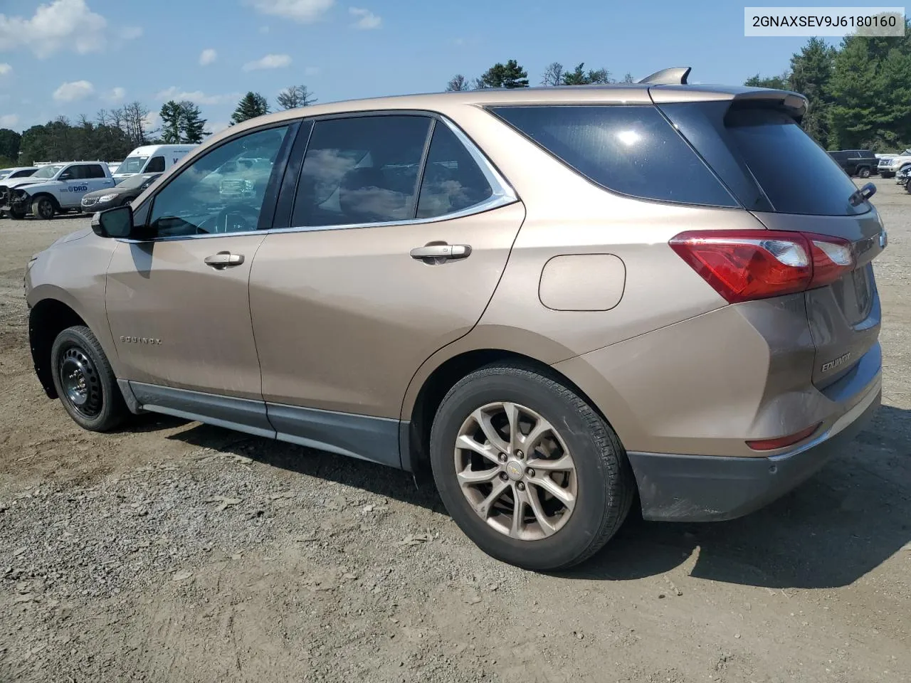 2GNAXSEV9J6180160 2018 Chevrolet Equinox Lt