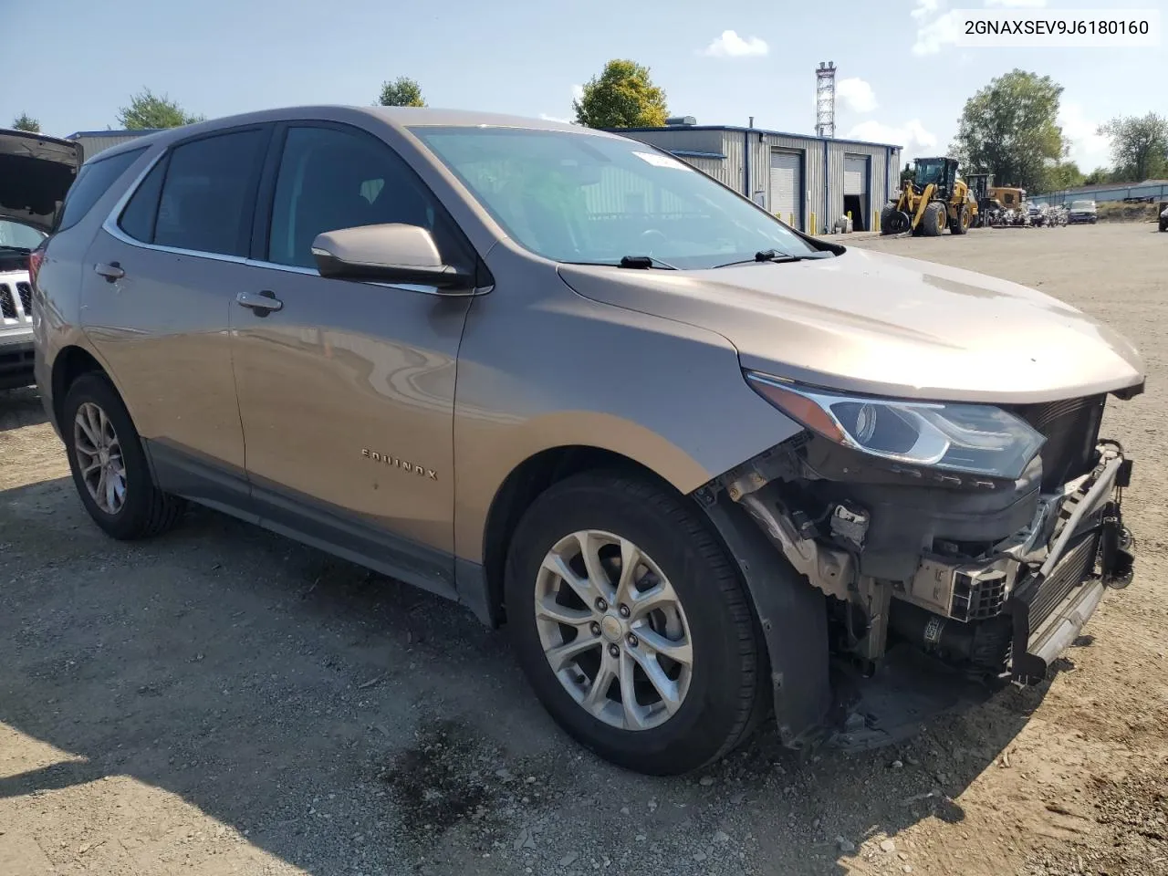 2018 Chevrolet Equinox Lt VIN: 2GNAXSEV9J6180160 Lot: 70124764