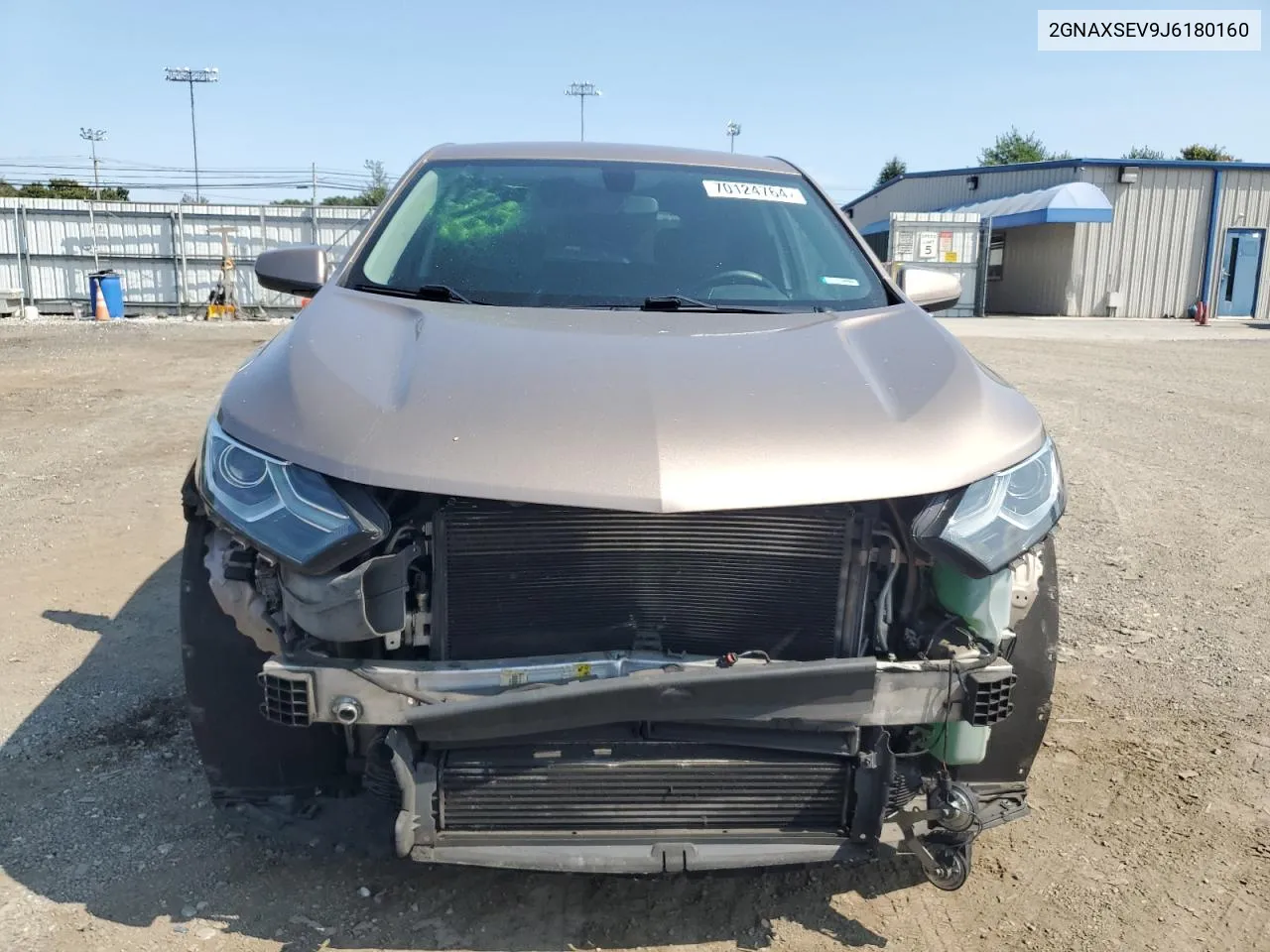 2018 Chevrolet Equinox Lt VIN: 2GNAXSEV9J6180160 Lot: 70124764