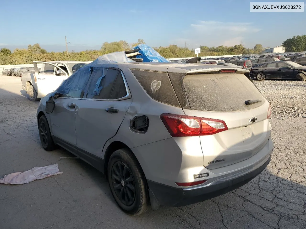 2018 Chevrolet Equinox Lt VIN: 3GNAXJEVXJS628272 Lot: 70136614