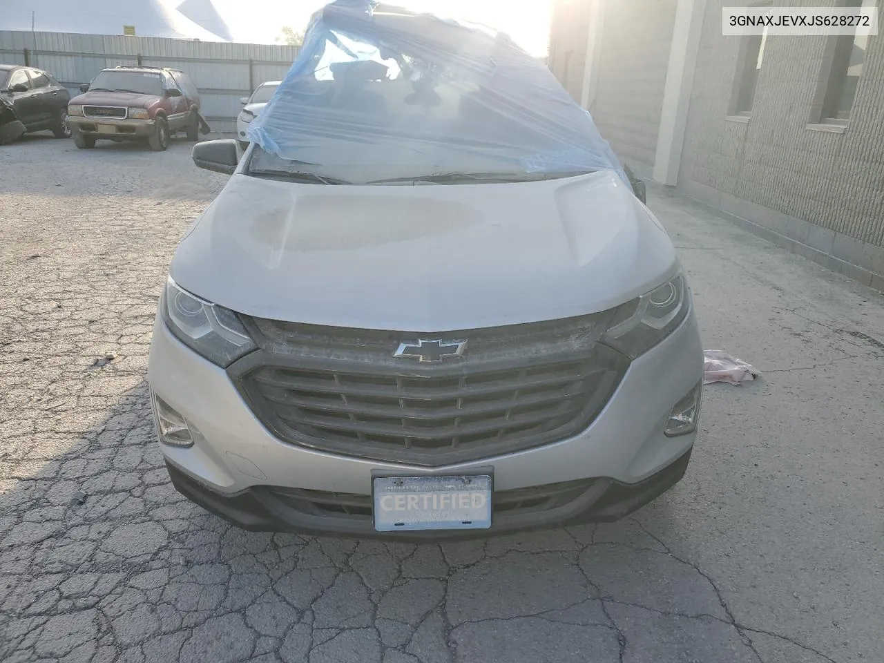 2018 Chevrolet Equinox Lt VIN: 3GNAXJEVXJS628272 Lot: 70136614