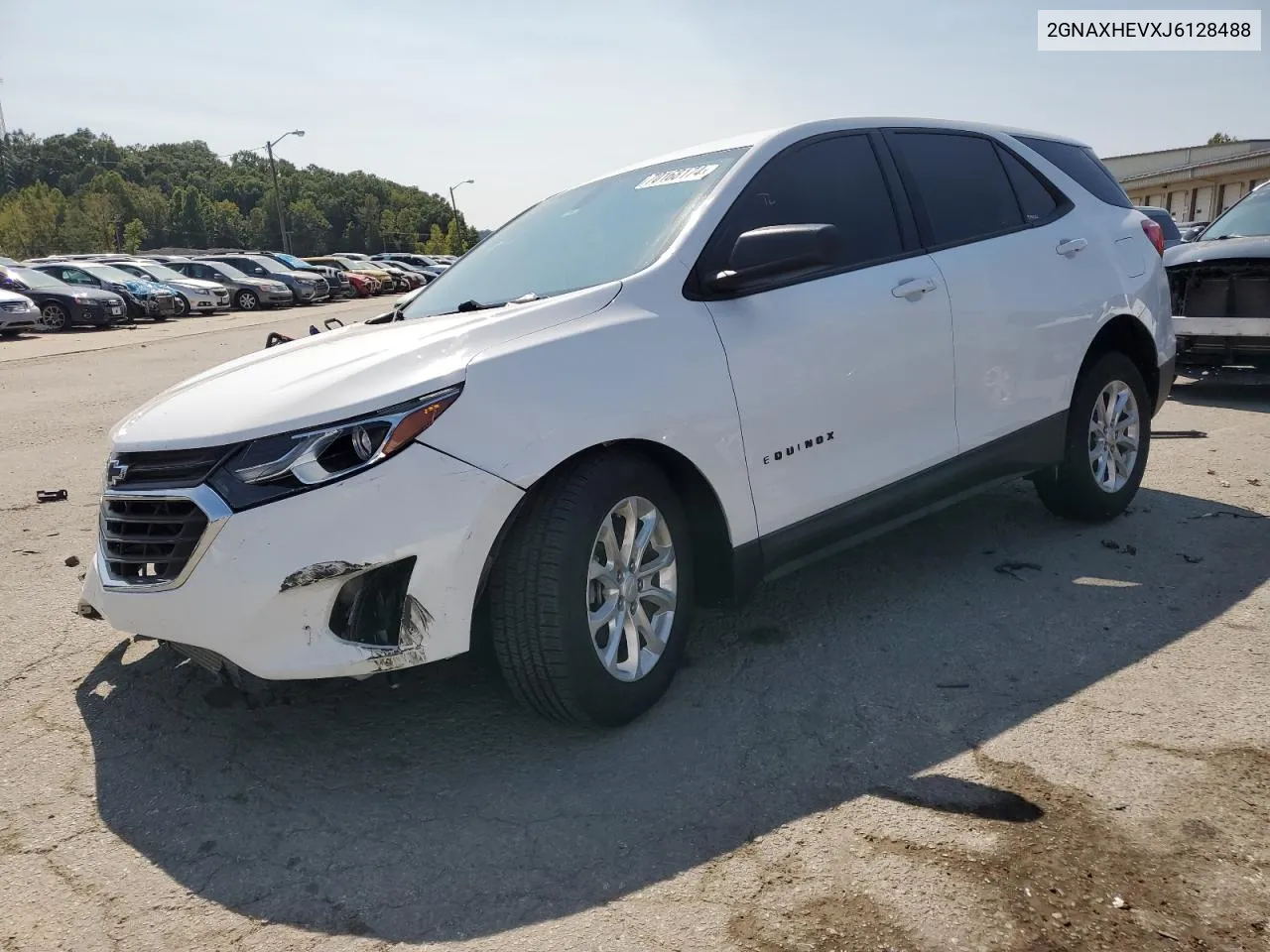 2GNAXHEVXJ6128488 2018 Chevrolet Equinox Ls