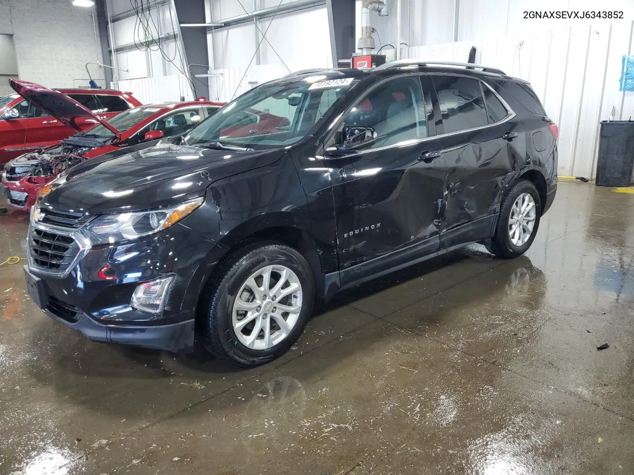 2018 Chevrolet Equinox Lt VIN: 2GNAXSEVXJ6343852 Lot: 70192124