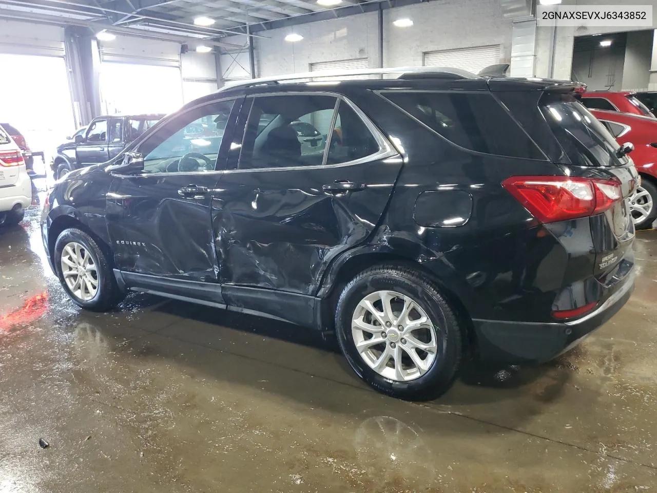 2GNAXSEVXJ6343852 2018 Chevrolet Equinox Lt