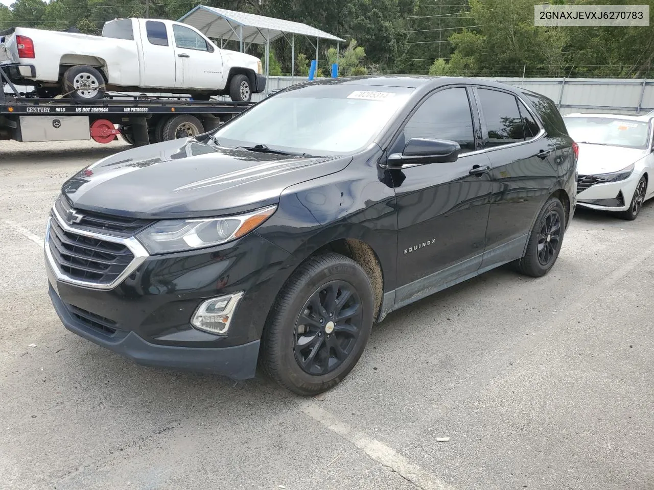 2018 Chevrolet Equinox Lt VIN: 2GNAXJEVXJ6270783 Lot: 70205314