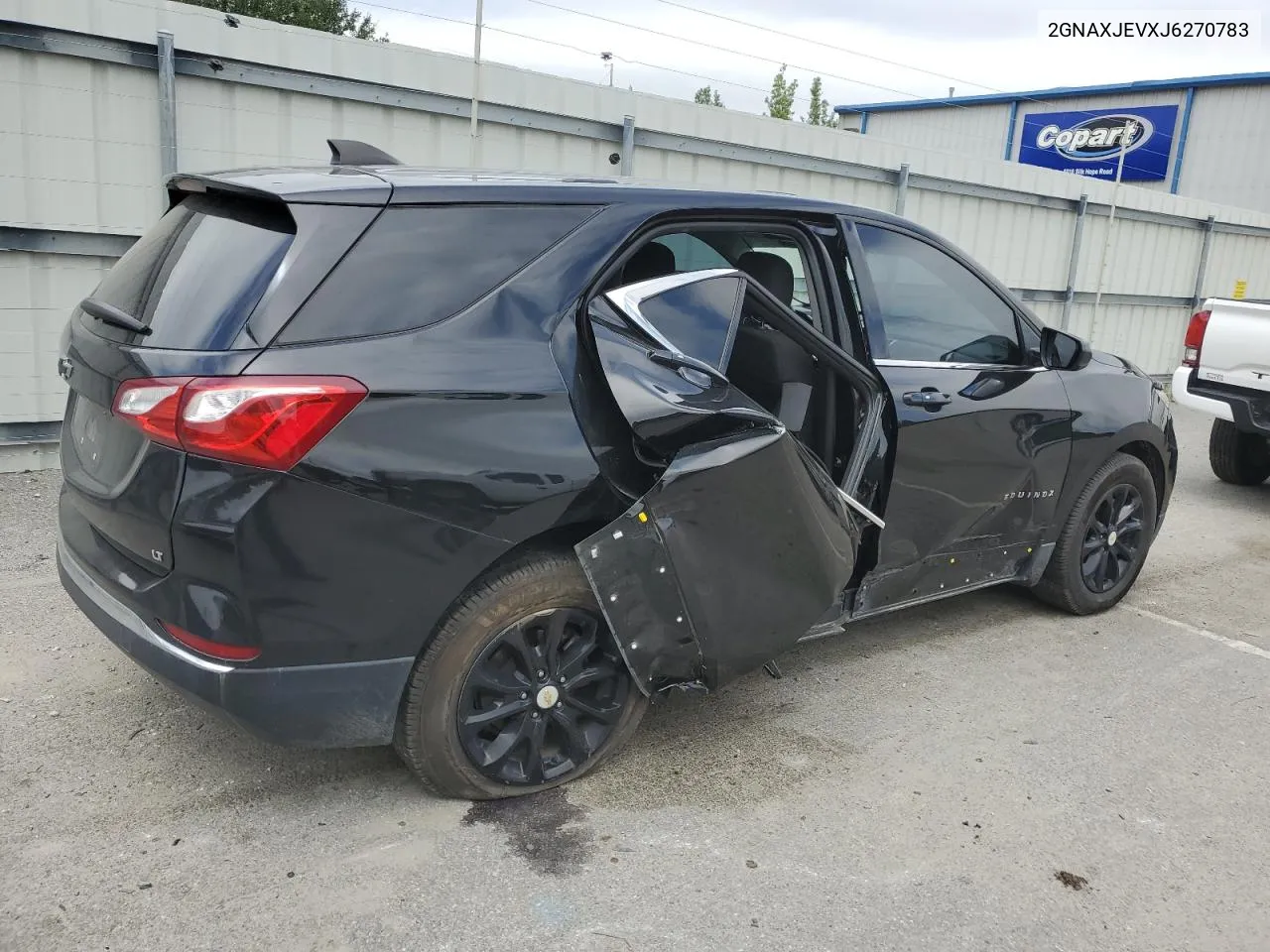 2018 Chevrolet Equinox Lt VIN: 2GNAXJEVXJ6270783 Lot: 70205314